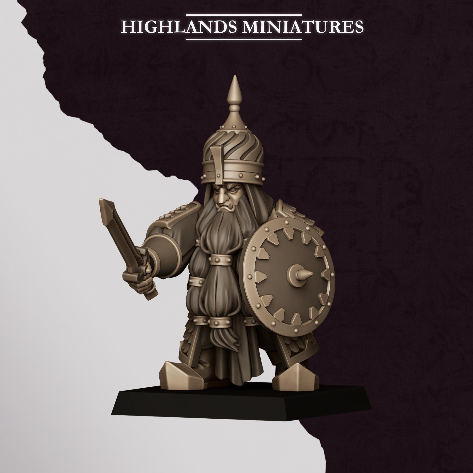 Chaos Dwarves - Warriors - Sons of Marduk - Highlands Miniatures