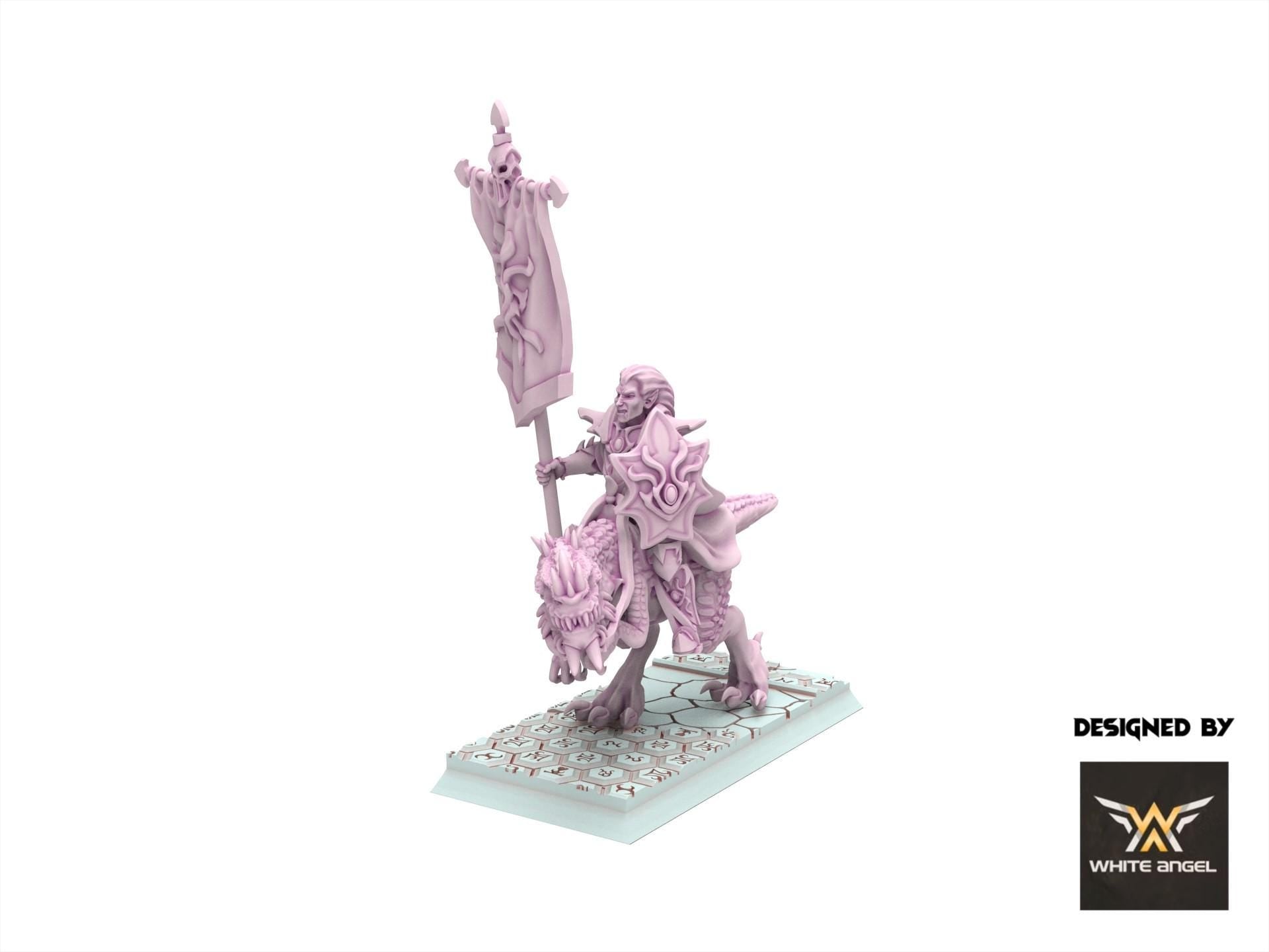 Dark Elves - Lords of the Dark Land - Slaves of Darkness - White Angel Miniatures