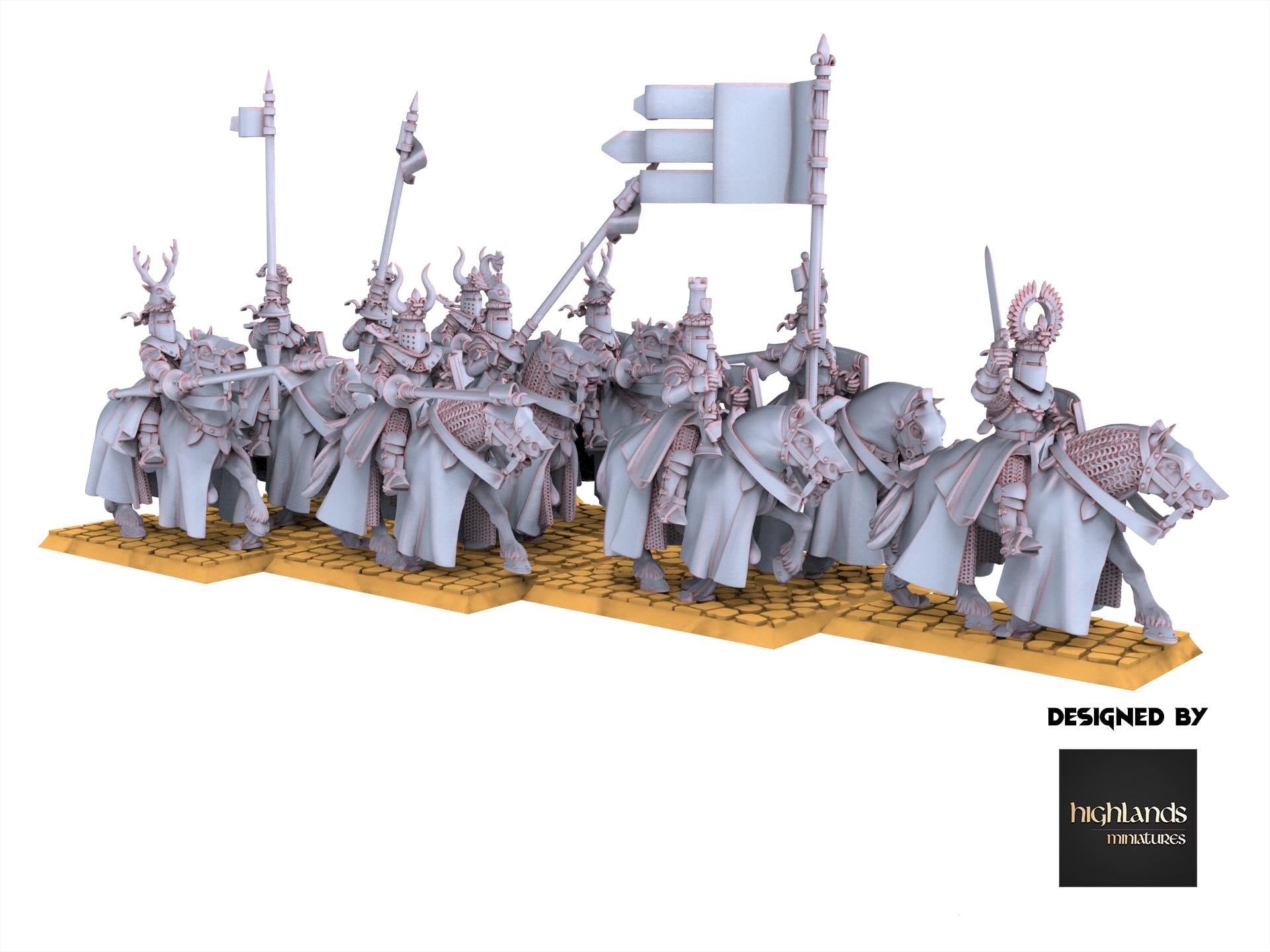 Arthurian Knights - Knights - Gallia - Highlands Miniatures