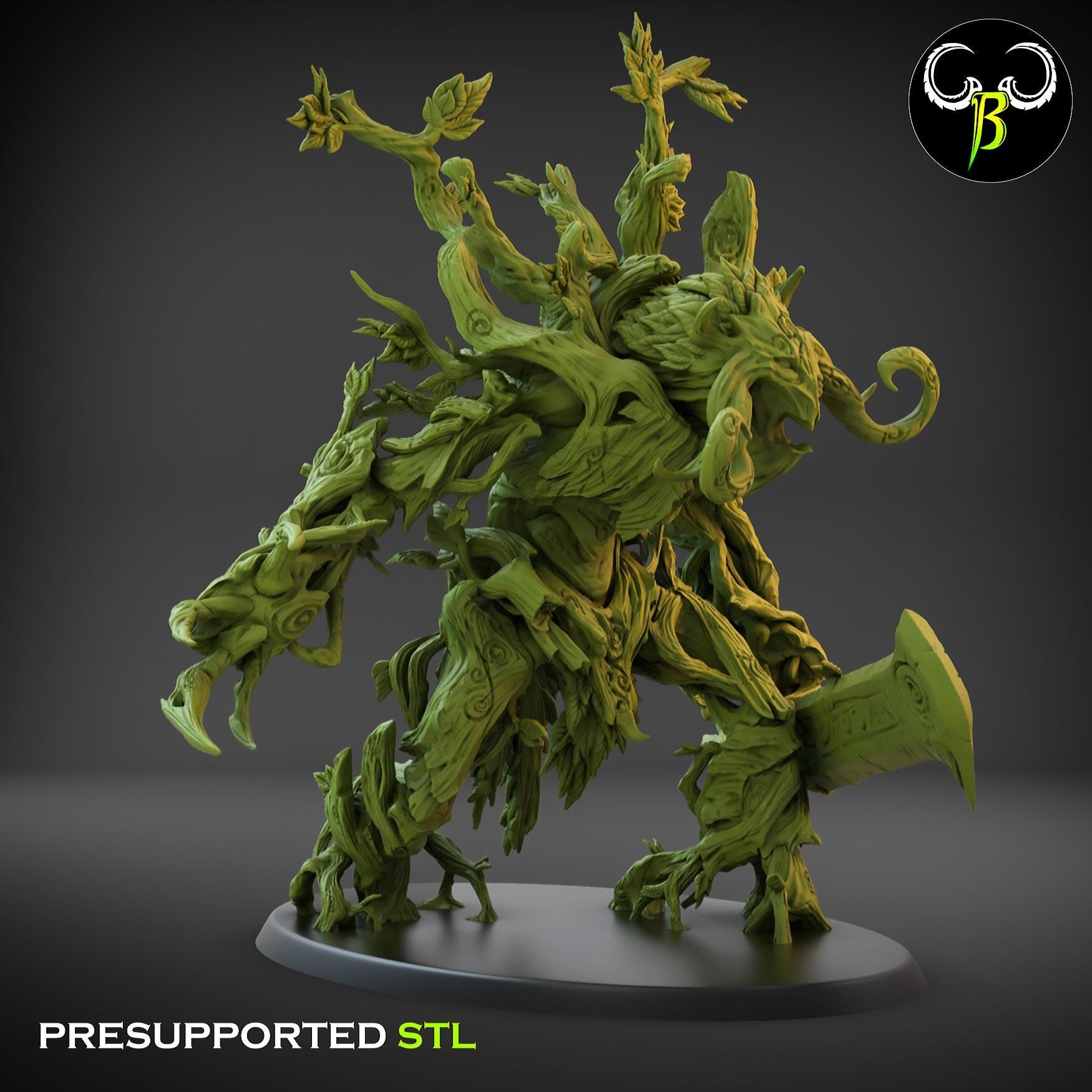 Sylvan Elves - Wild Lord - Grove Guardian - ClayBeastCreation