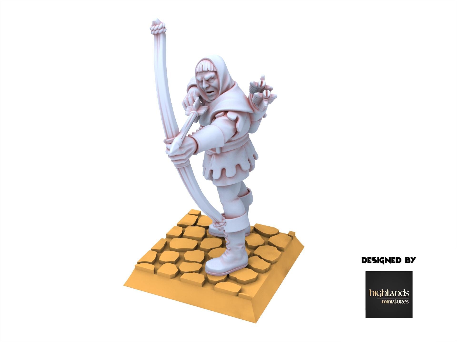 Arthurian Knights - Sherwood Archers & Heroes - Gallia - Highlands Miniatures