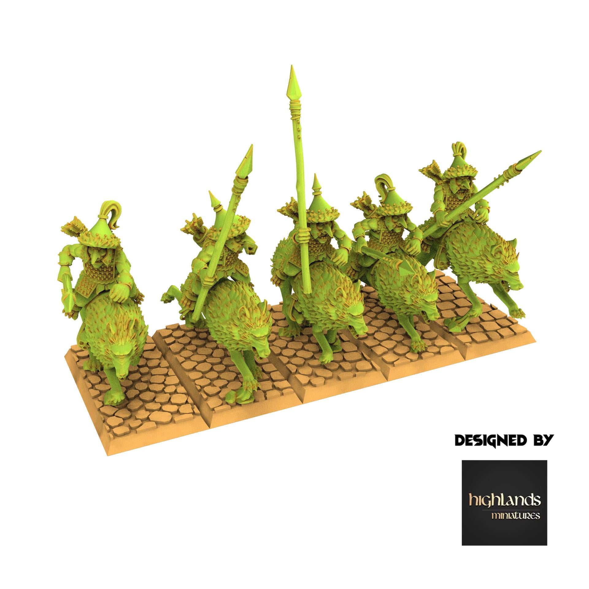 Orc & Goblin - Mounted Goblin - Steppe Goblin - Highlands Miniature