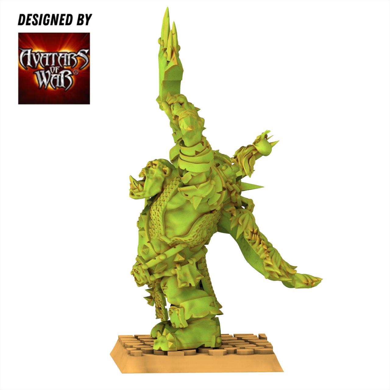 Orc & Goblin - Orcs Warlords - 28/32mm scale - Avatar of War