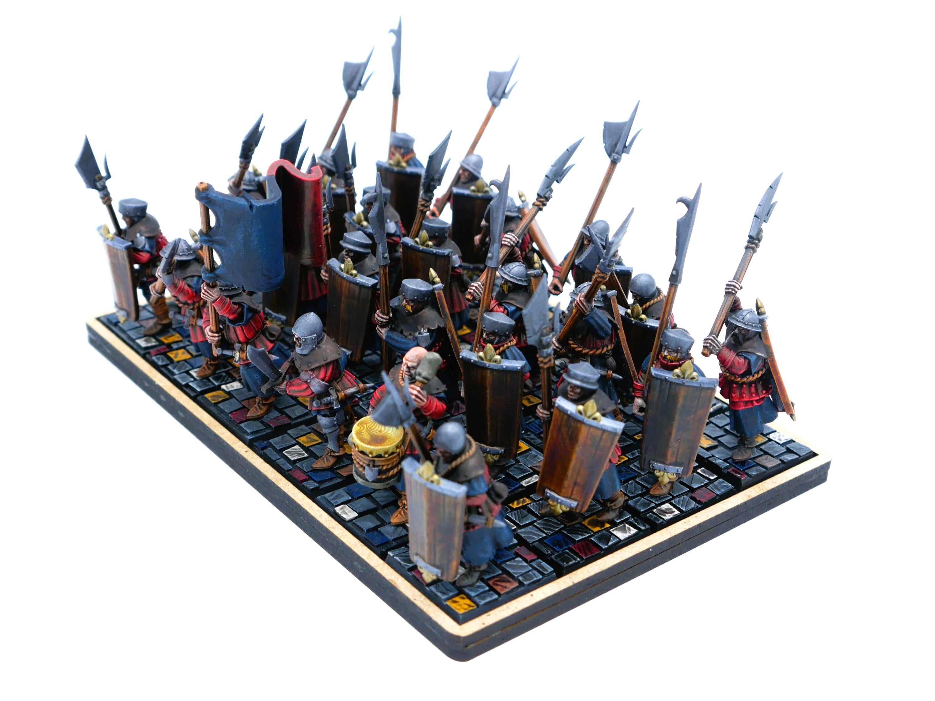 Arthurian Knights - Men at Arms - Gallia - Highlands Miniatures