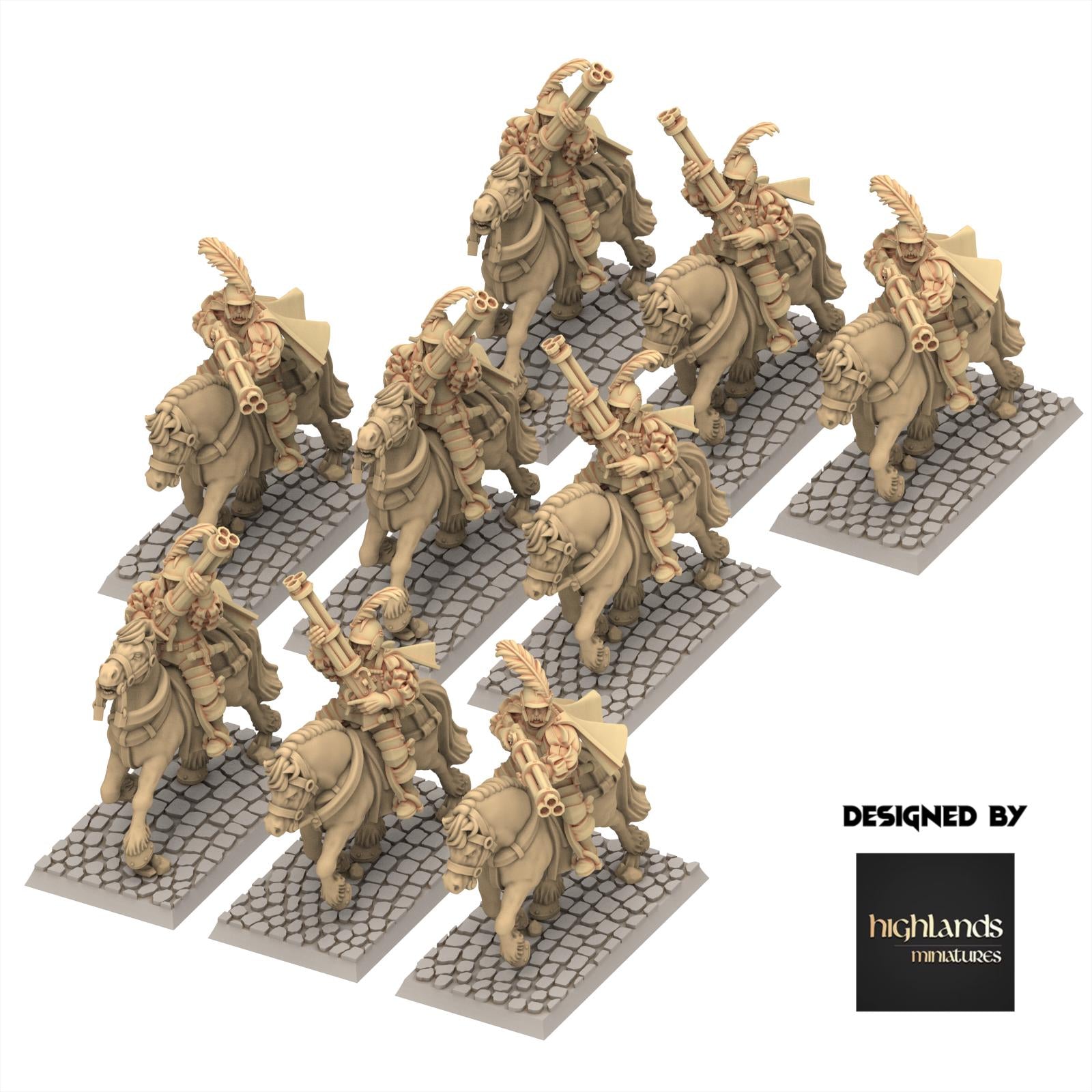 Imperial Fantasy - Pistoleer Repeater - Sunland - Highlands Miniatures
