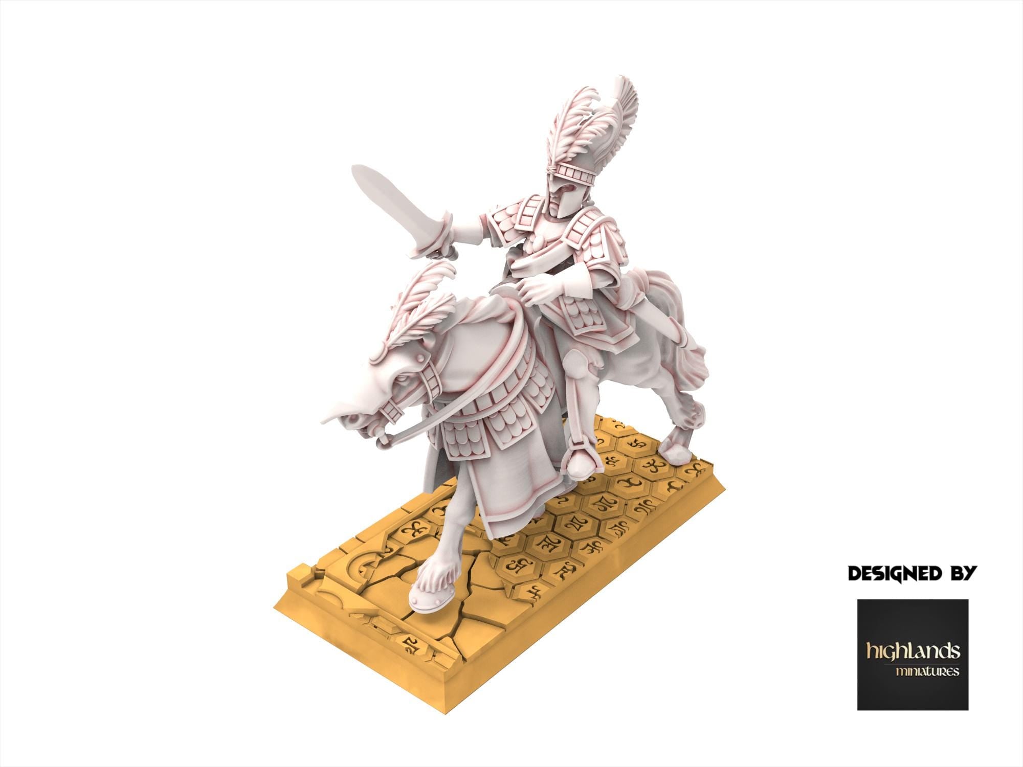 Hight Elves - Sea Hippeis - Aegean - Highlands Miniatures