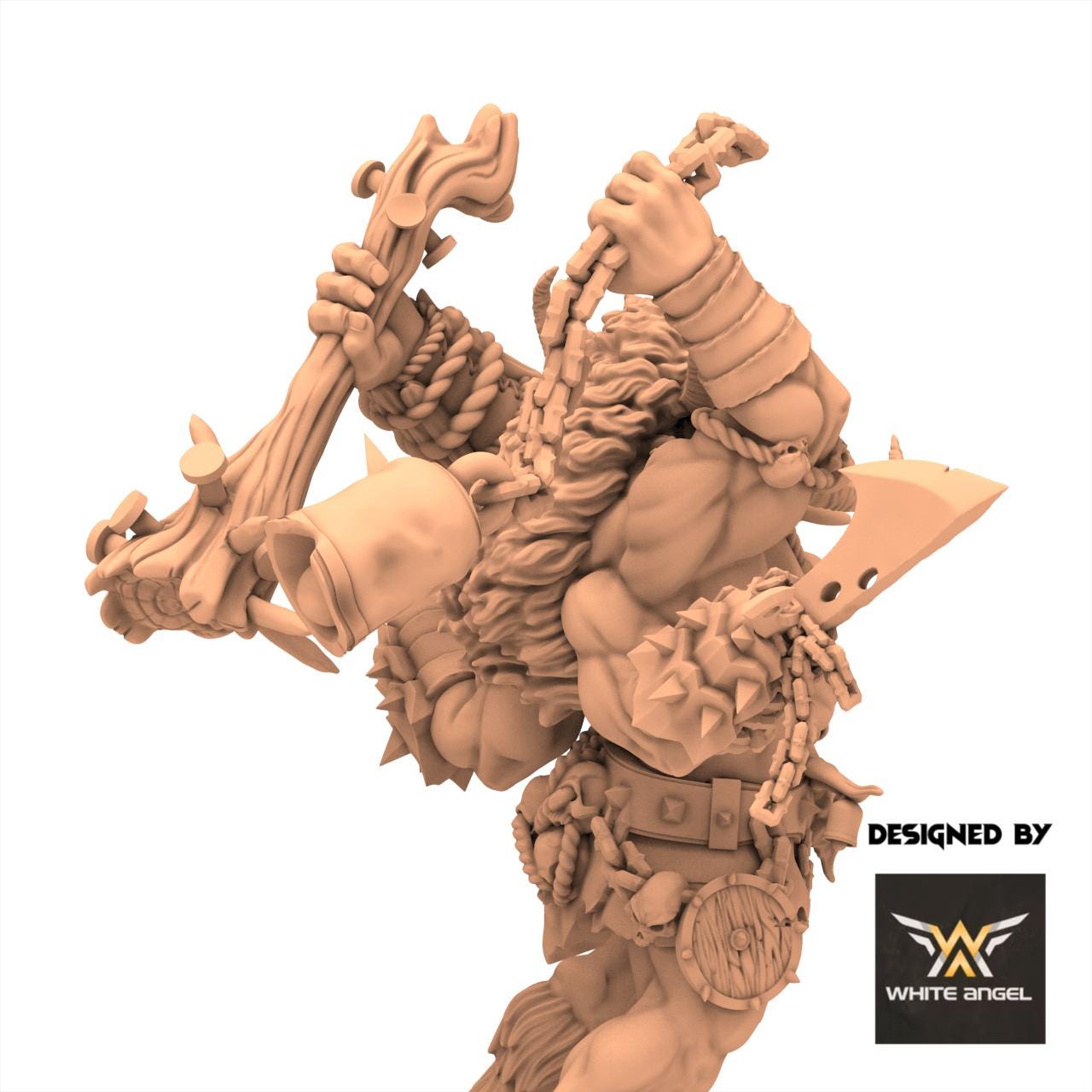 Beastmen - Beast Tetrarca - White Angel Miniatures