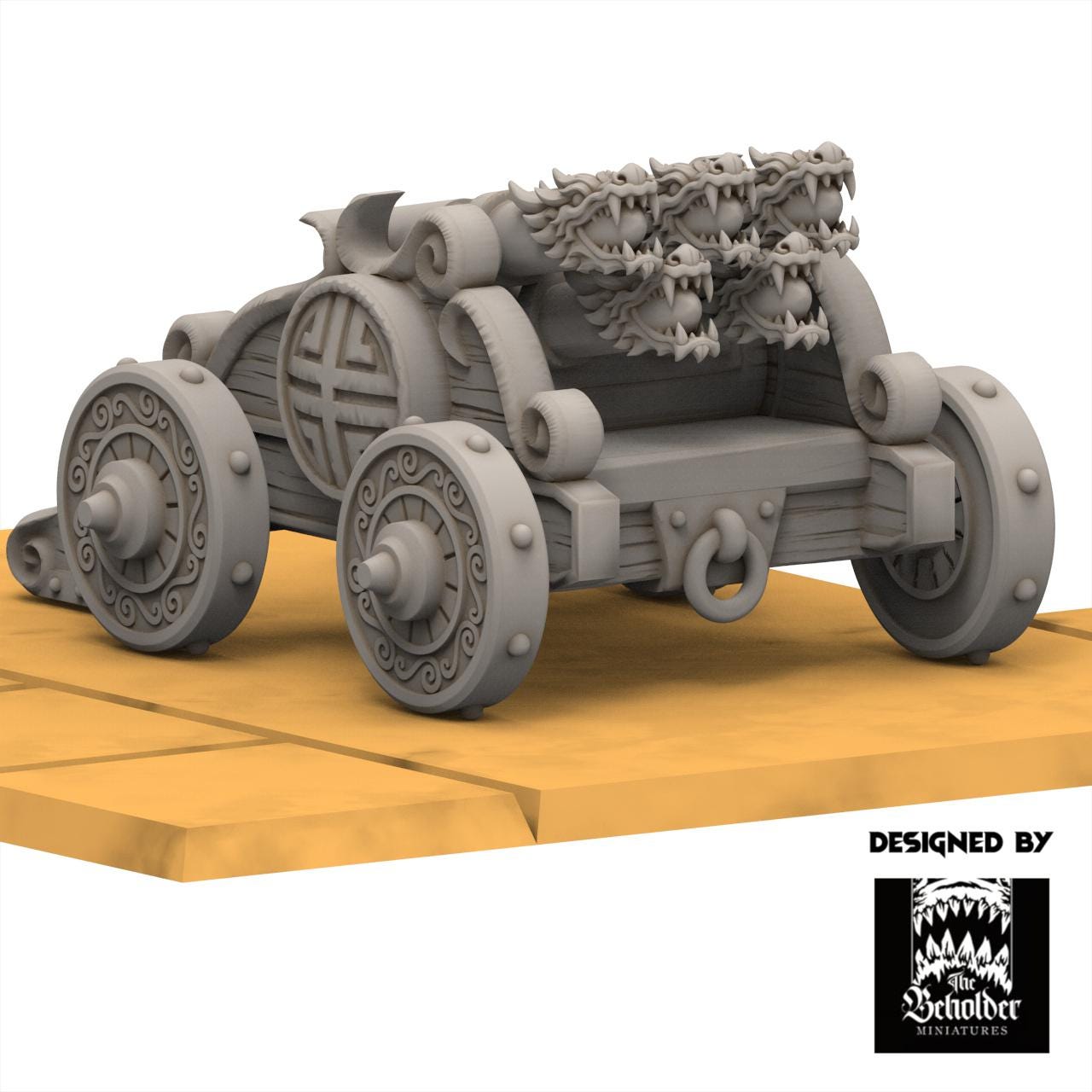 East Empire - Rocket Battery - Astarii Dynasty - The Beholder Miniatures