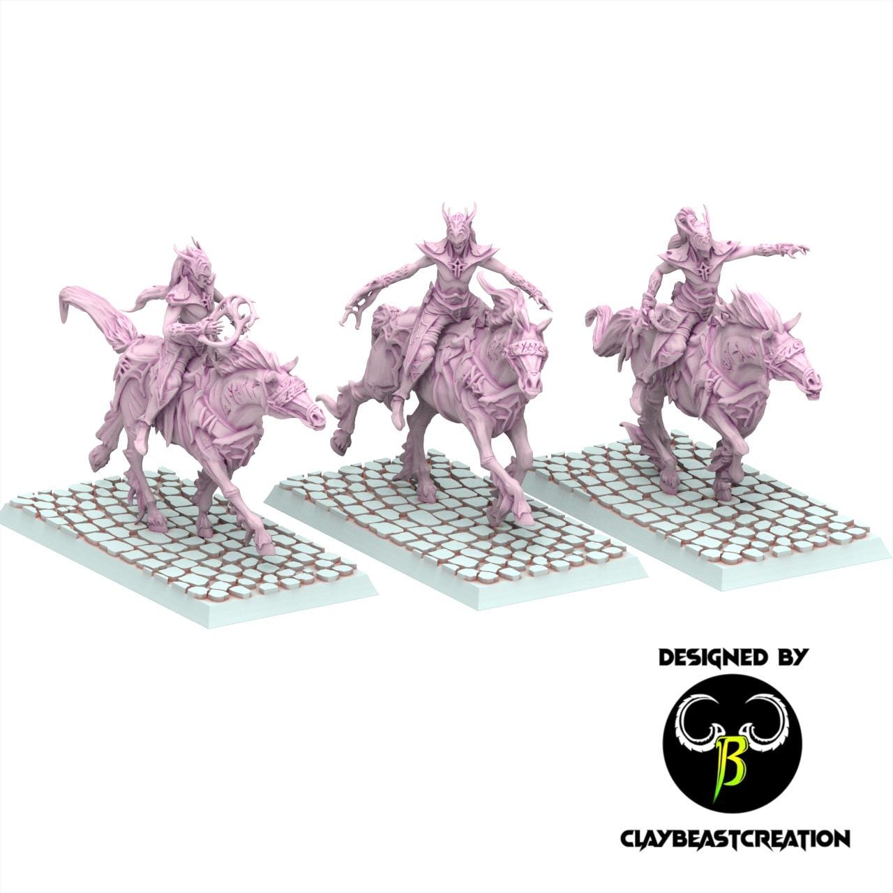 Dark Elves - Silk Cabalist - Cult of the Eight - ClayBeastCreation