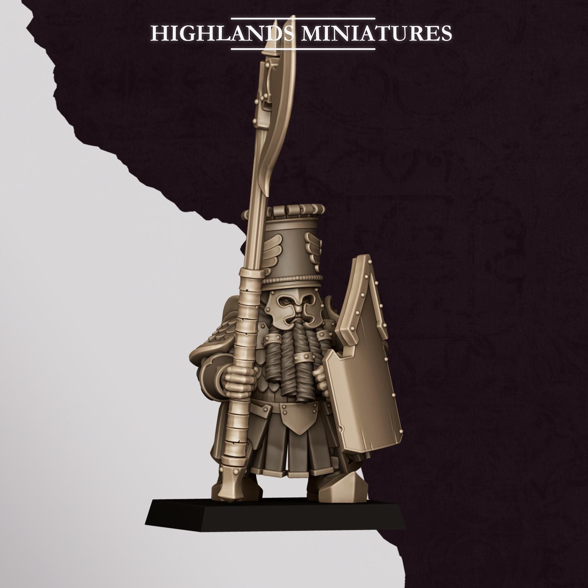 Chaos Dwarves - Heavy Guard - Sons of Marduk - Highlands Miniatures