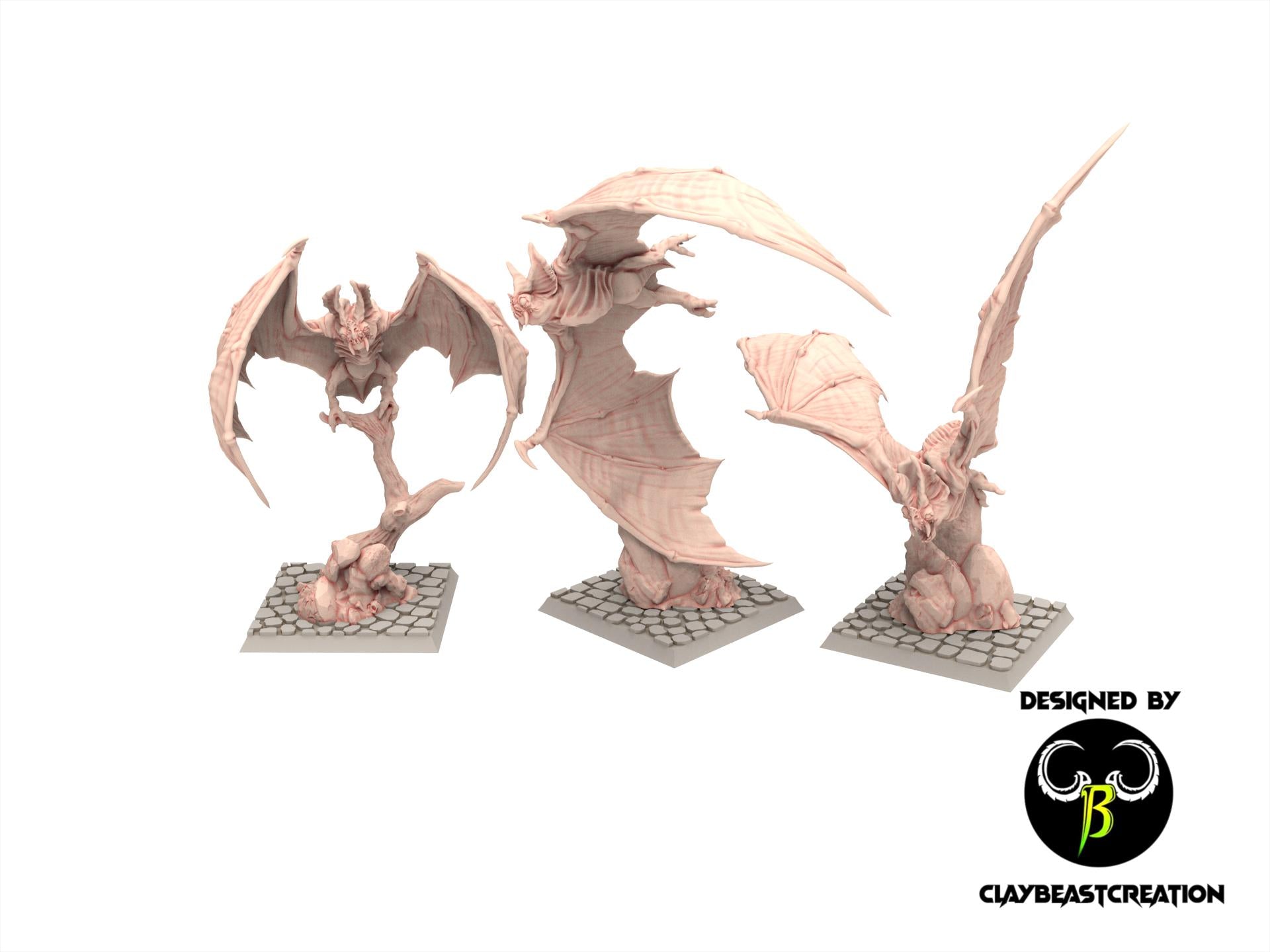Undead - Giant Bat - CryptNigthmares - Highlands Miniatures