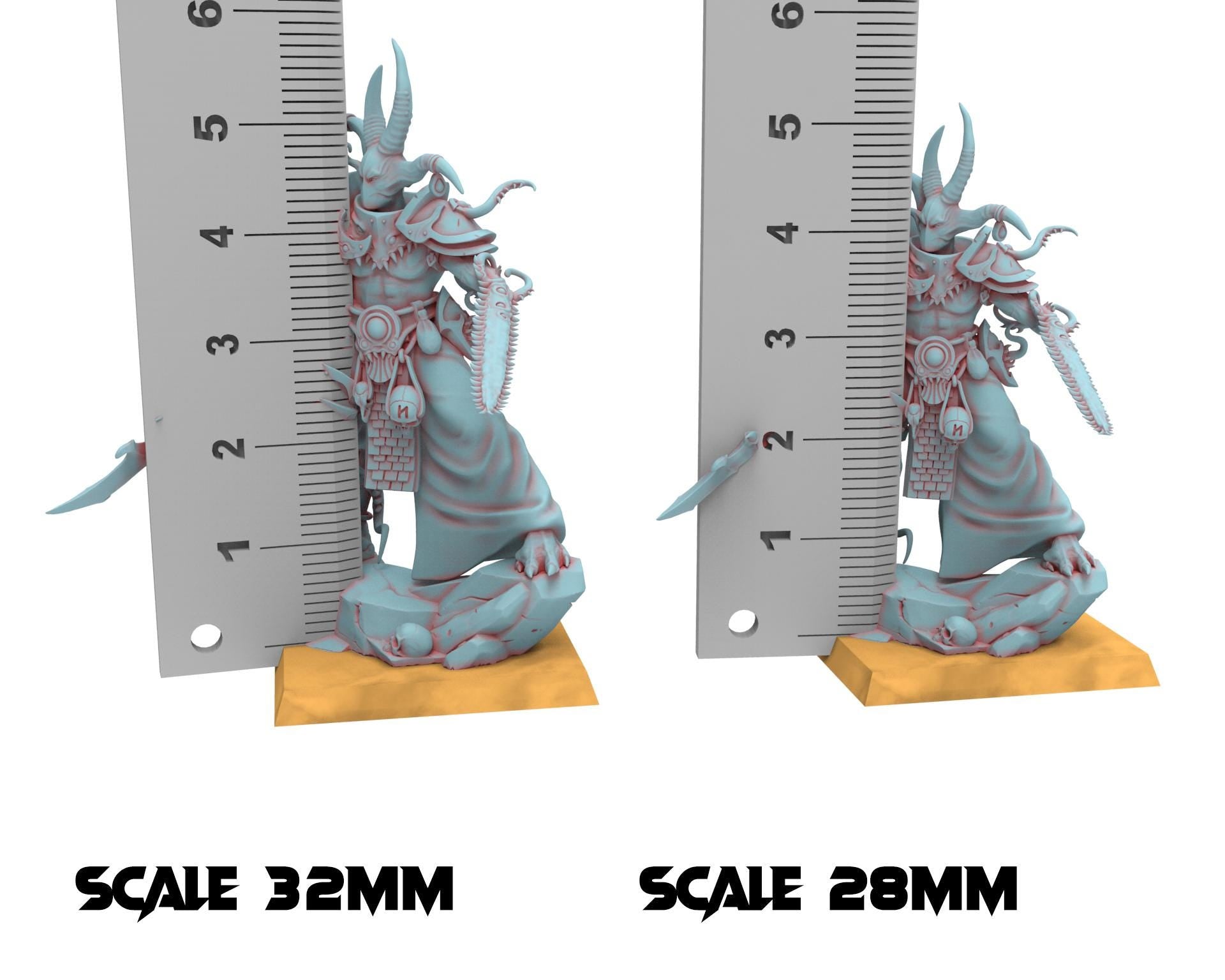 Fantasy Chaos - Change God Champion - Lost Kingdom Miniatures