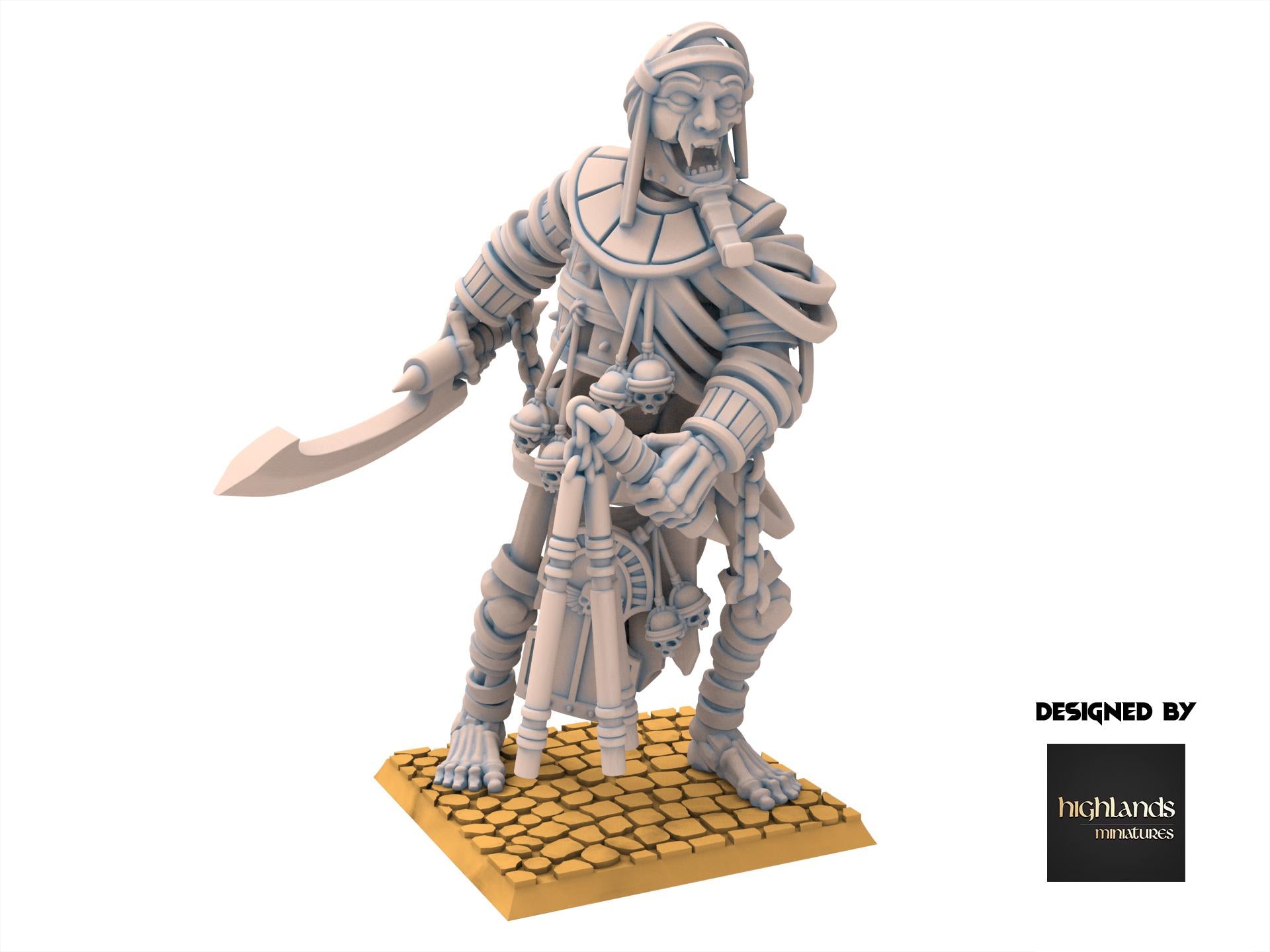 Eternal Dynasties - Ancient Skeletal Colossi - Eternal Dynasties - Highlands Miniatures