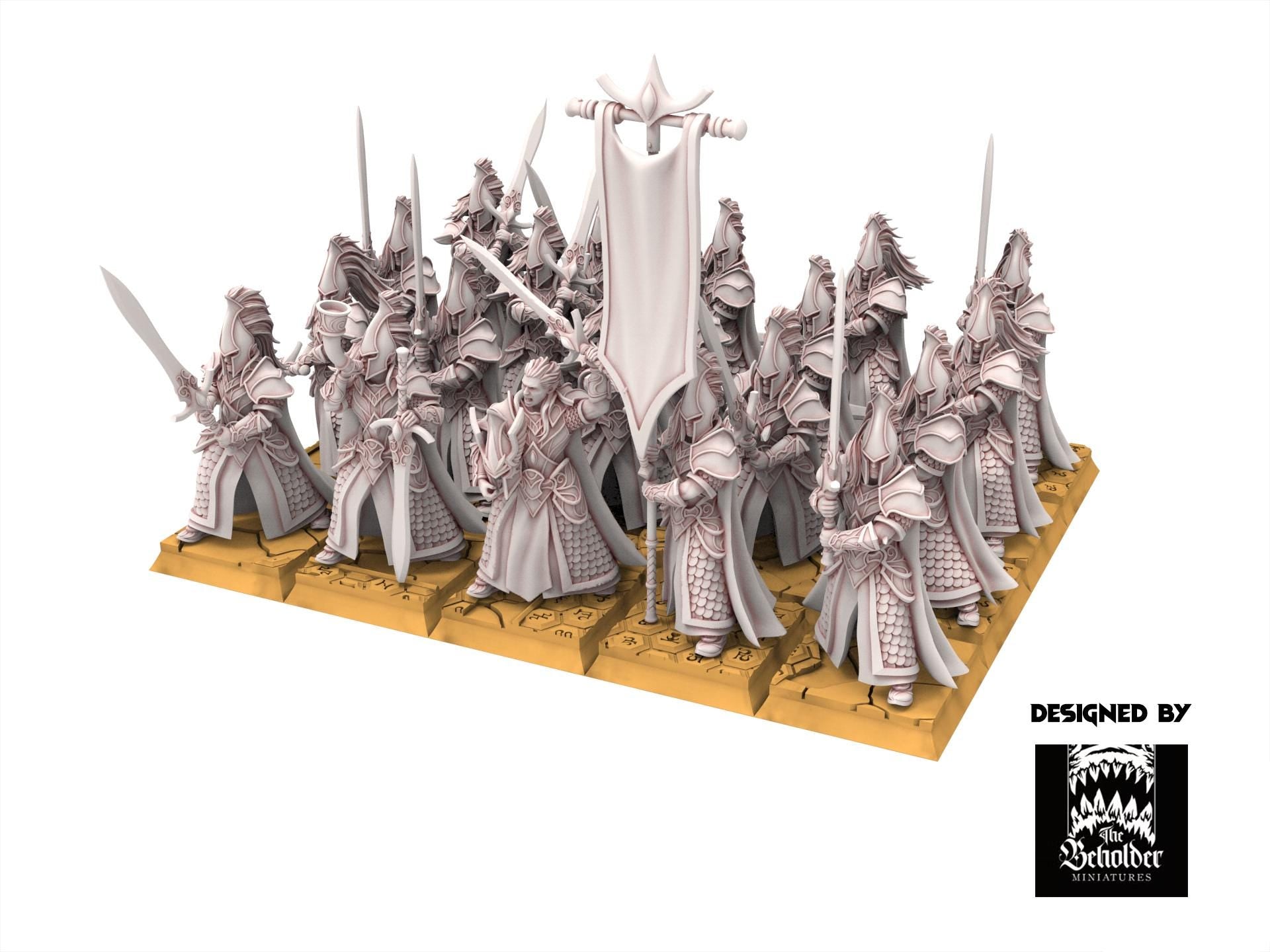 Hight Elves - Blades of Ashur - Silvermoor - The Beholder Miniatures