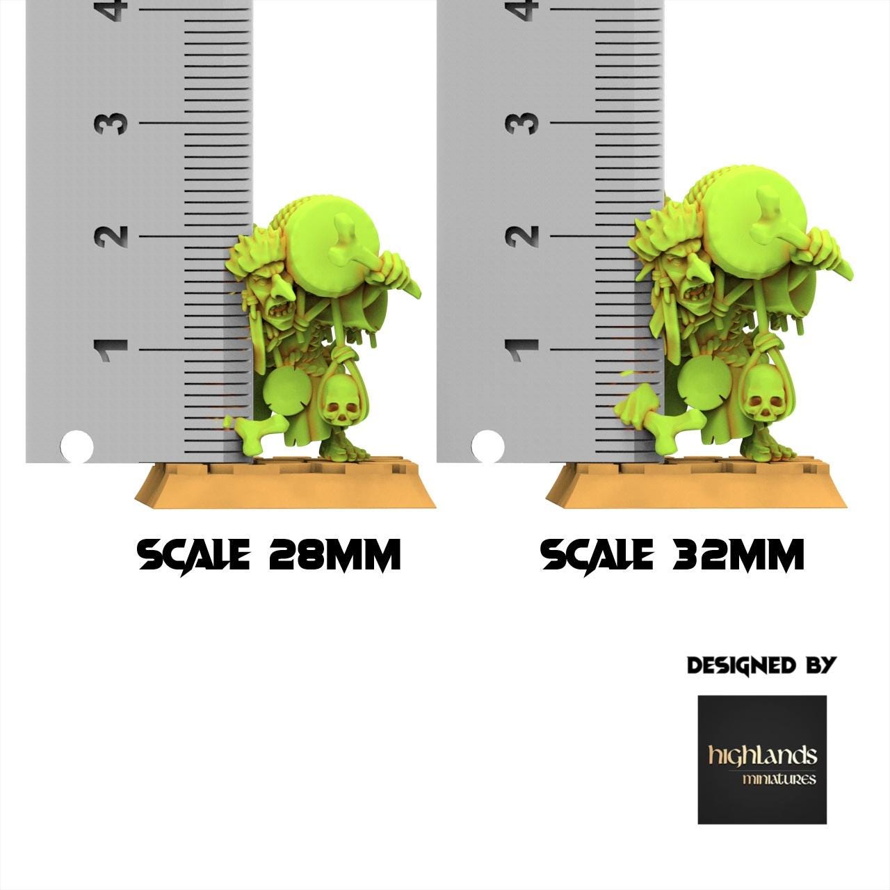 Orc & Goblin - Shaman - Steppe Goblin - Highlands Miniature