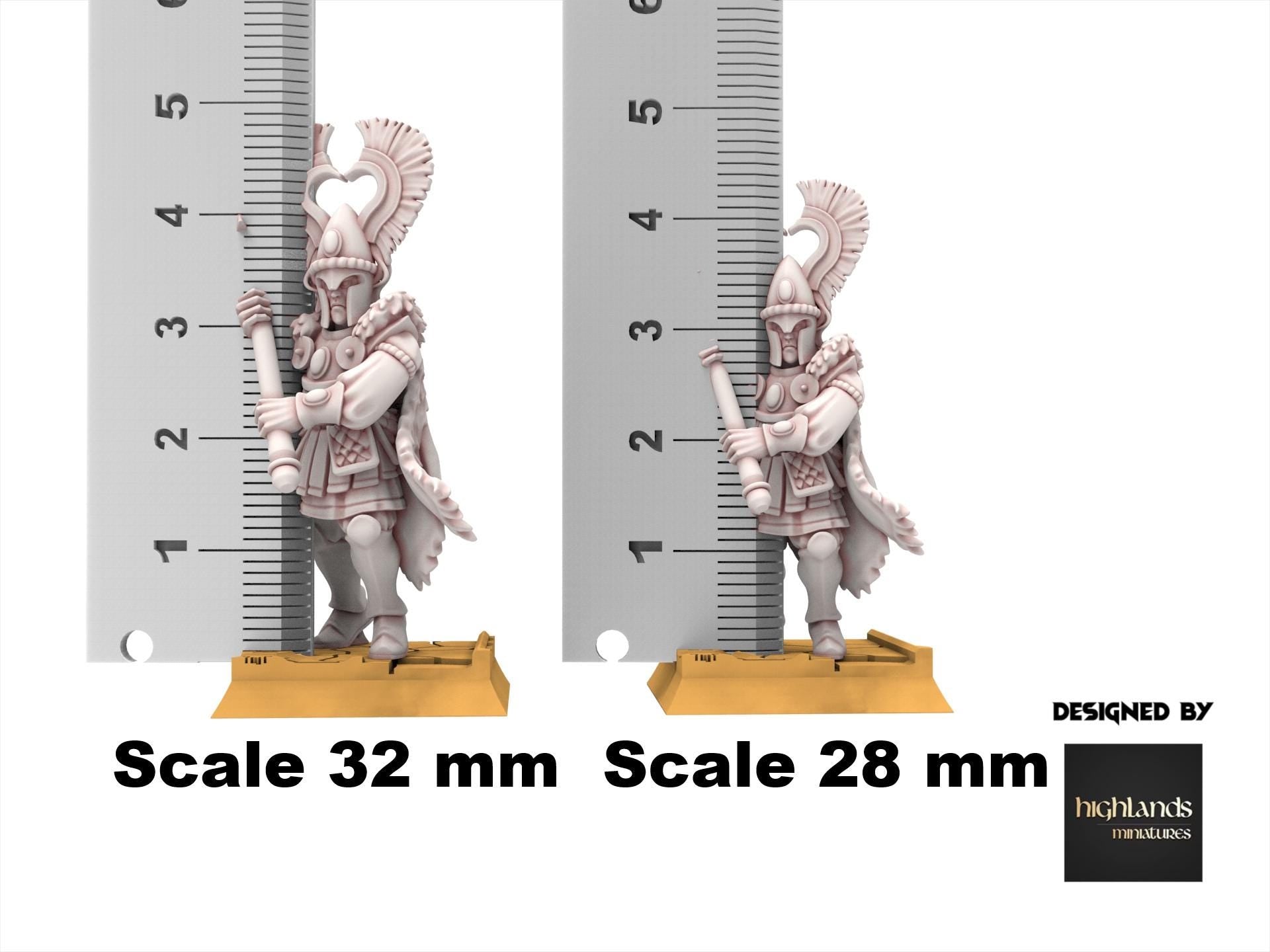 Hight Elves - Nemean Lions - Aegean - Highlands Miniatures