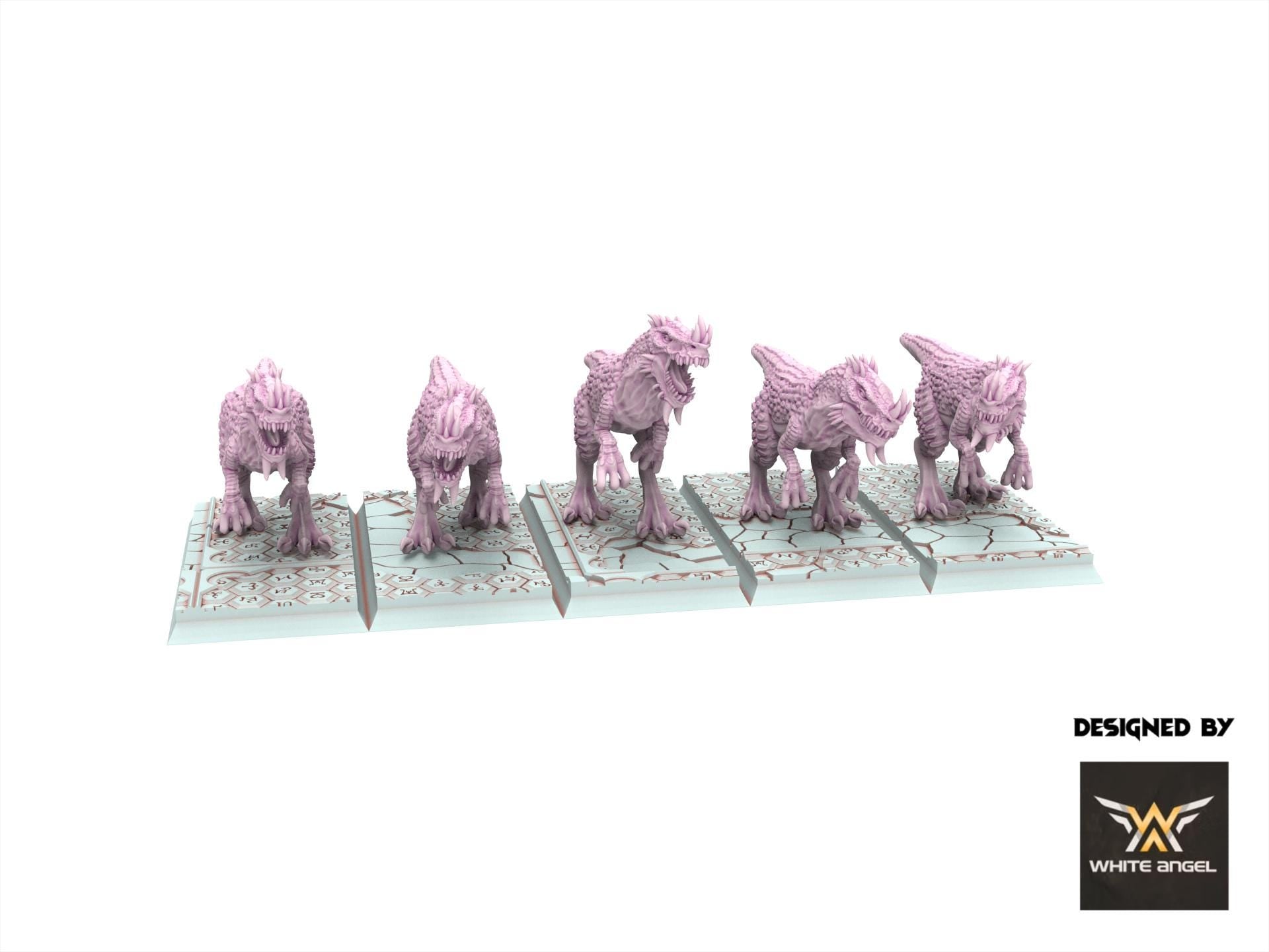 Dark Elves - Raptors - Slaves of Darkness - White Angel Miniatures