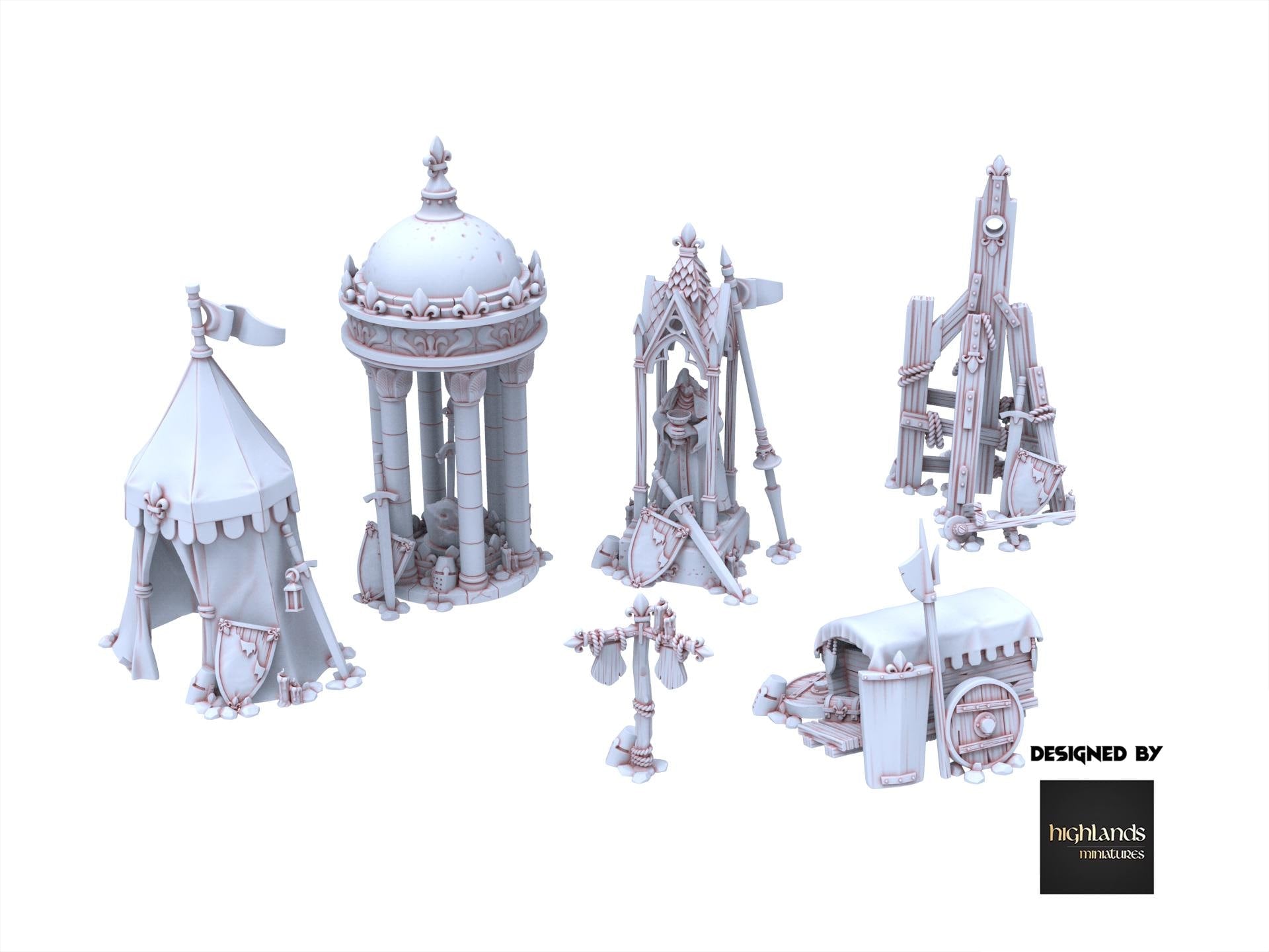 Arthurian Knights - Fillers - Gallia - Highlands Miniatures