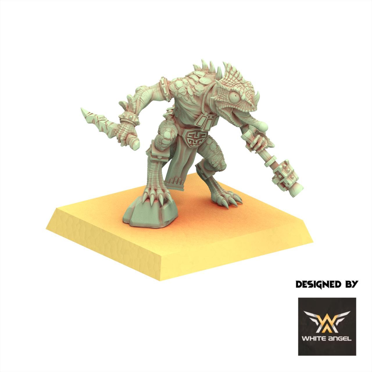 Lizardmen 28/32mm - Chameleon Lizards - White Angel Miniatures