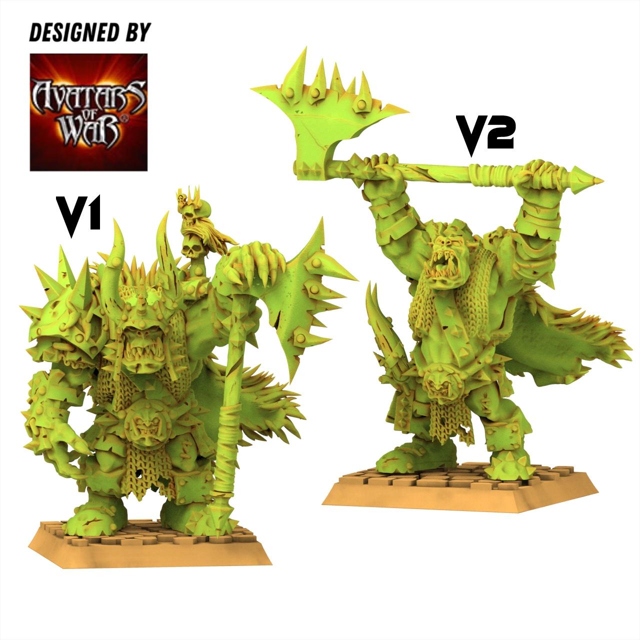 Orc & Goblin - Orcs Warlords - 28/32mm scale - Avatar of War