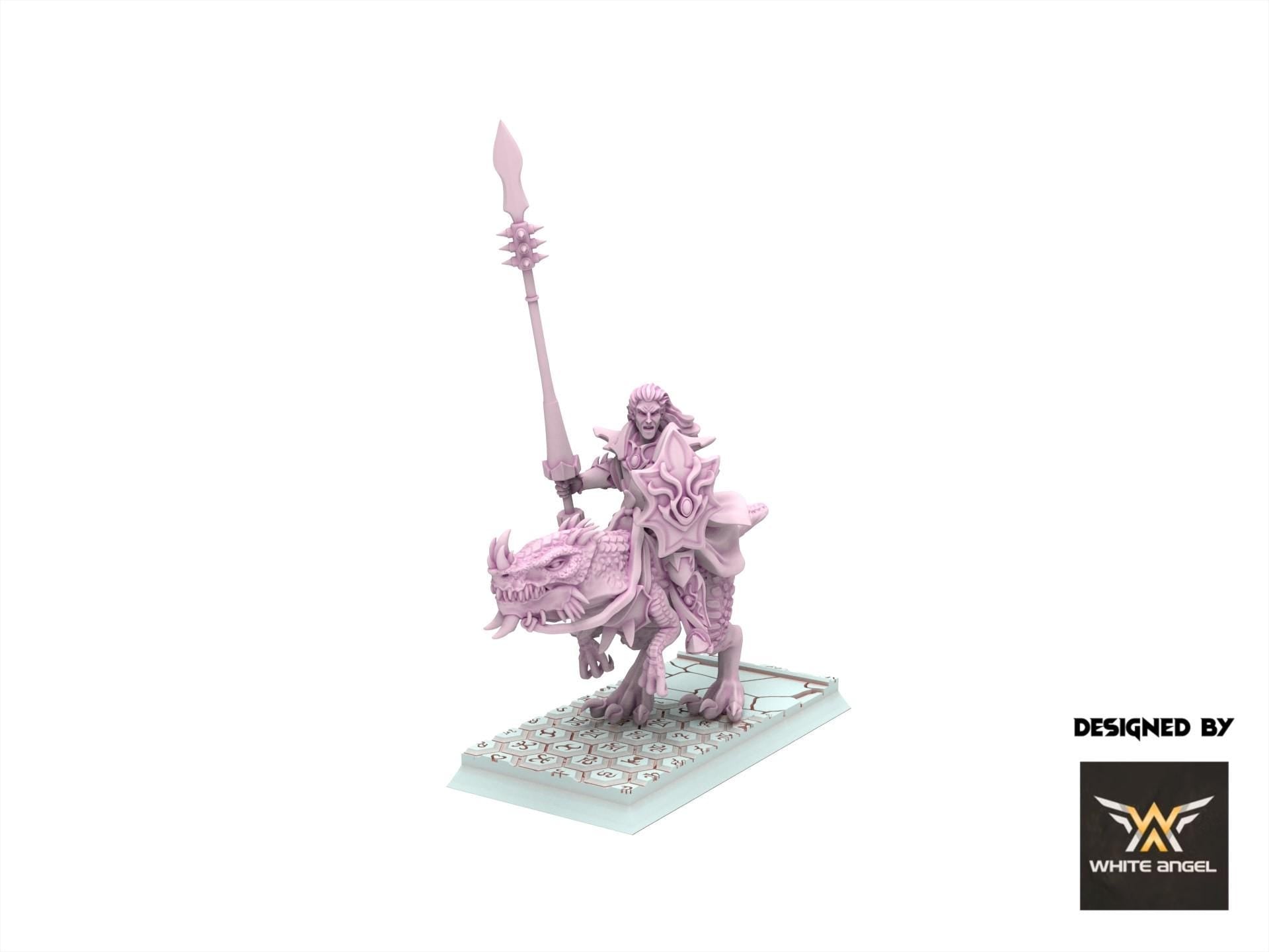 Dark Elves - Lords of the Dark Land - Slaves of Darkness - White Angel Miniatures