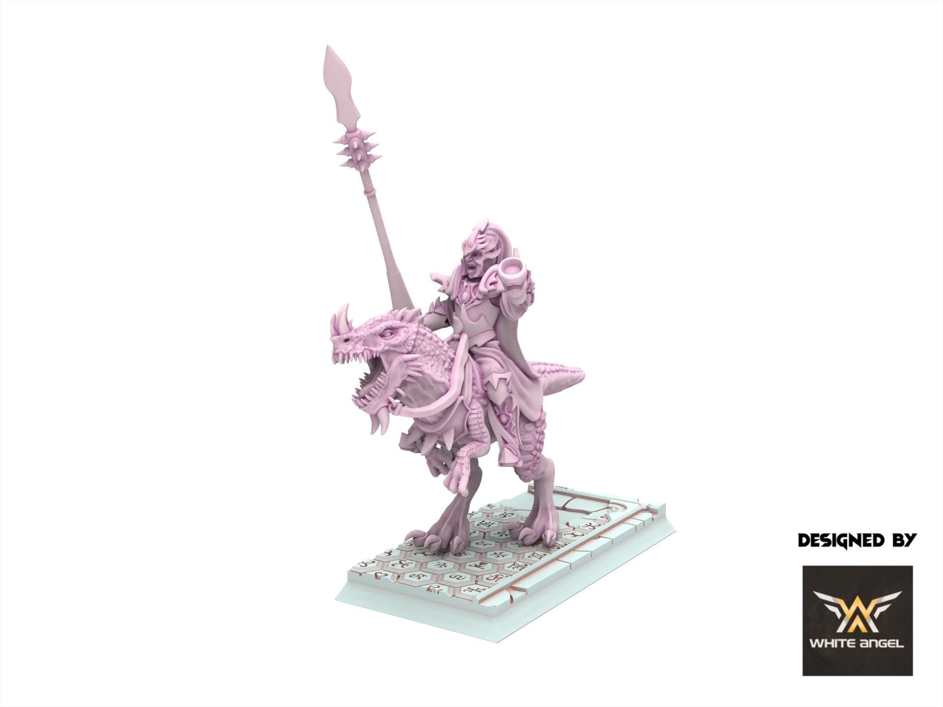 Dark Elves - Lords of the Dark Land - Slaves of Darkness - White Angel Miniatures