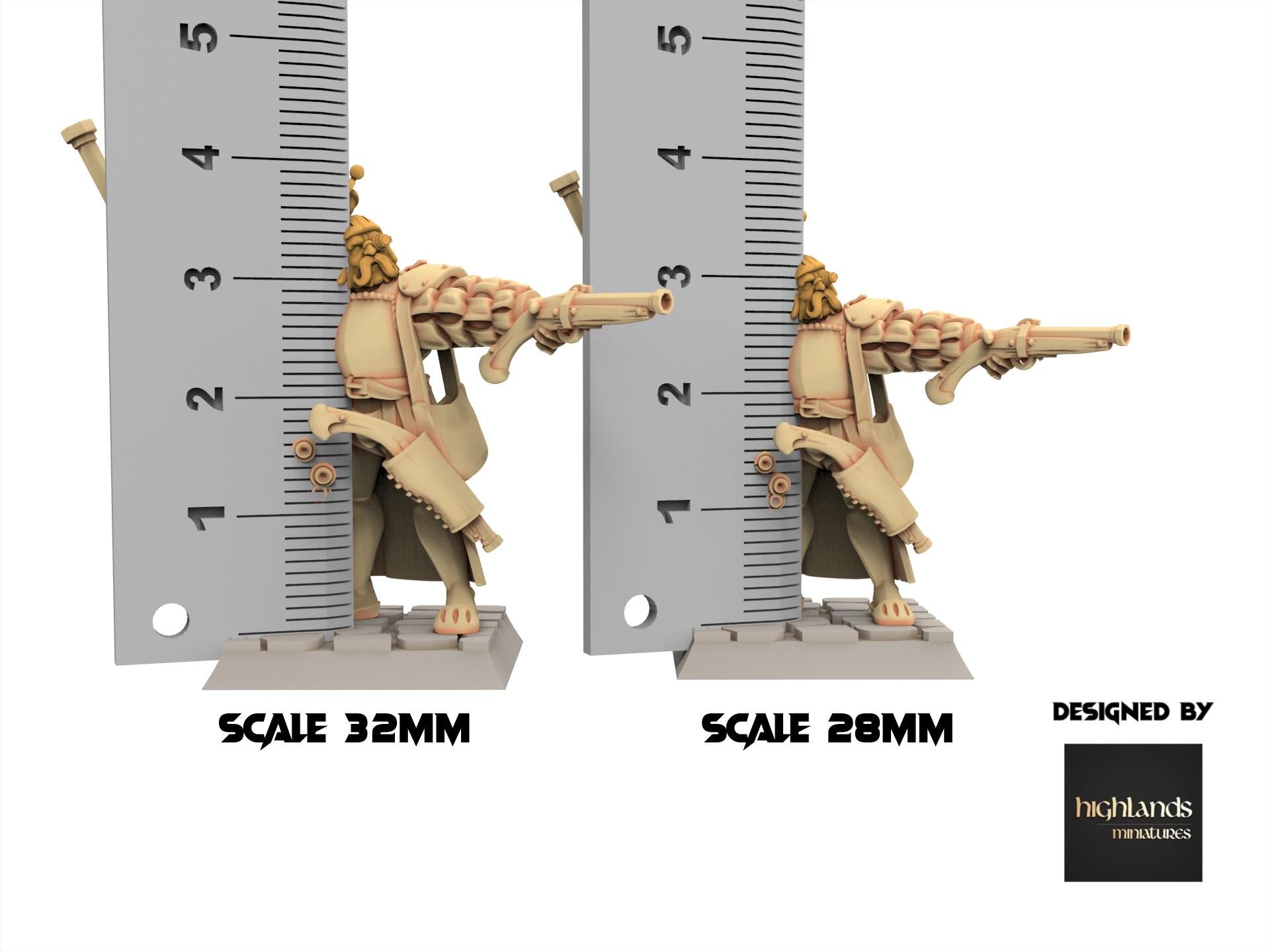 Imperial Fantasy - Engineer - Sunland - Highlands Miniatures