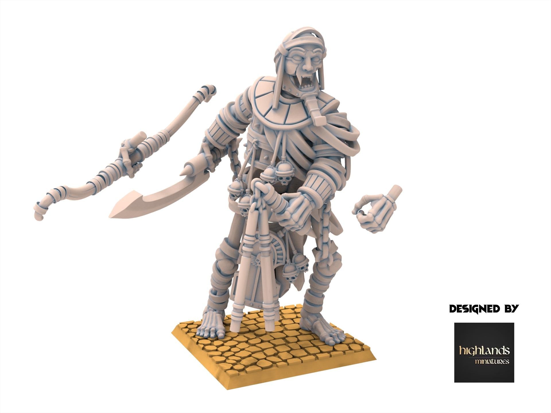 Eternal Dynasties - Ancient Skeletal Colossi - Eternal Dynasties - Highlands Miniatures