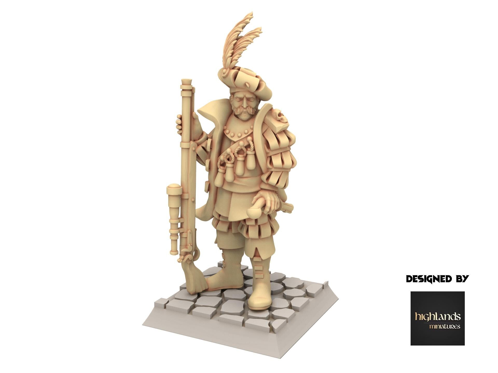 Imperial Fantasy - Otto Von Schrute - Sunland - Highlands Miniatures