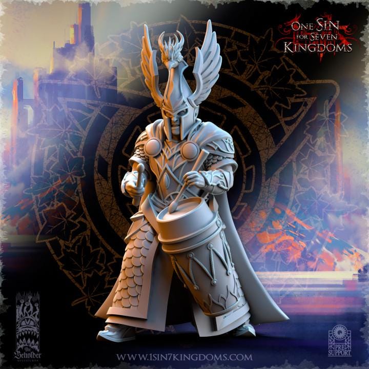Hight Elves - Searing Bird Guardians - Silvermoor - The Beholder Miniatures