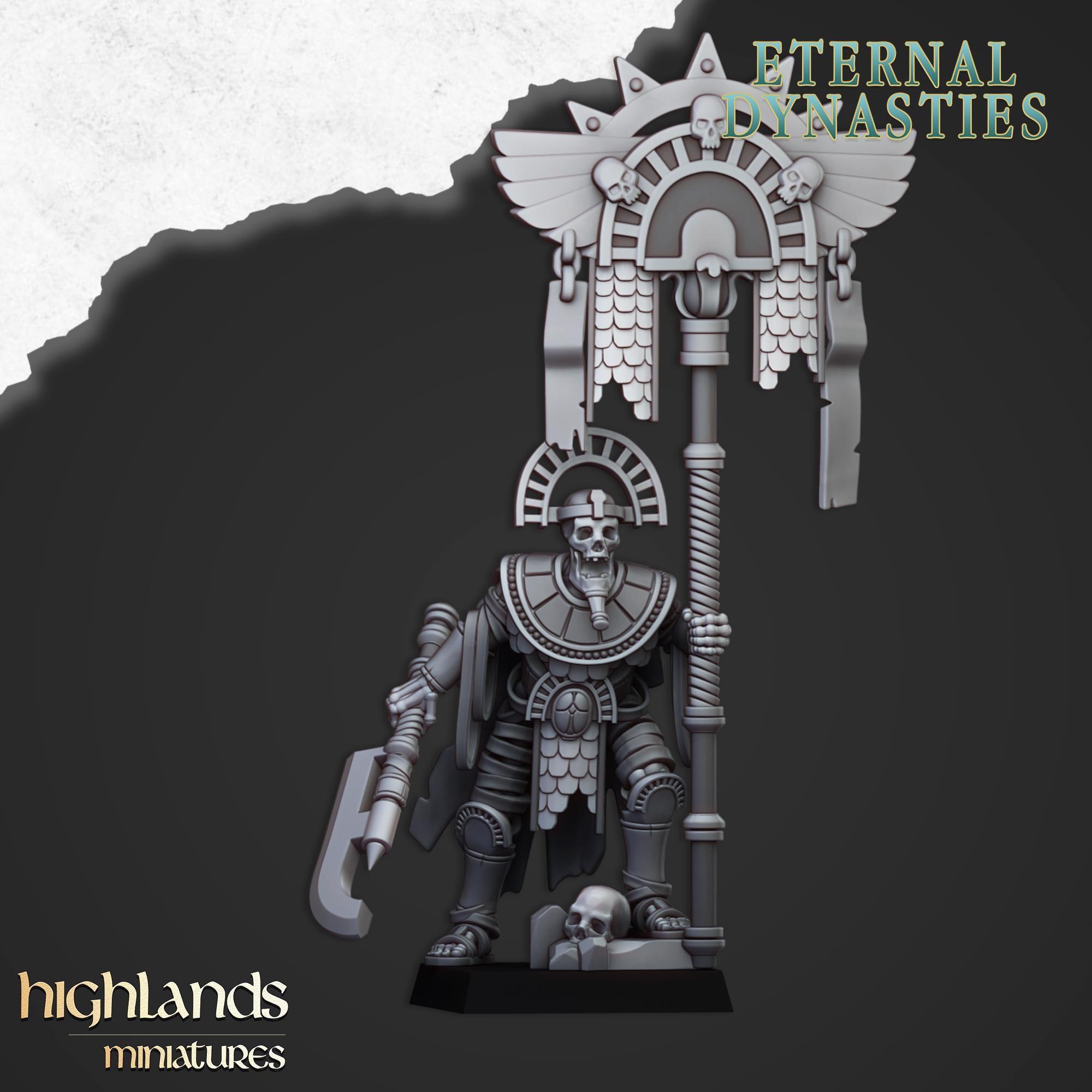 Eternal Dynasties - Eternal Pharaoh Banner - Eternal Dynasties - Highlands Miniatures