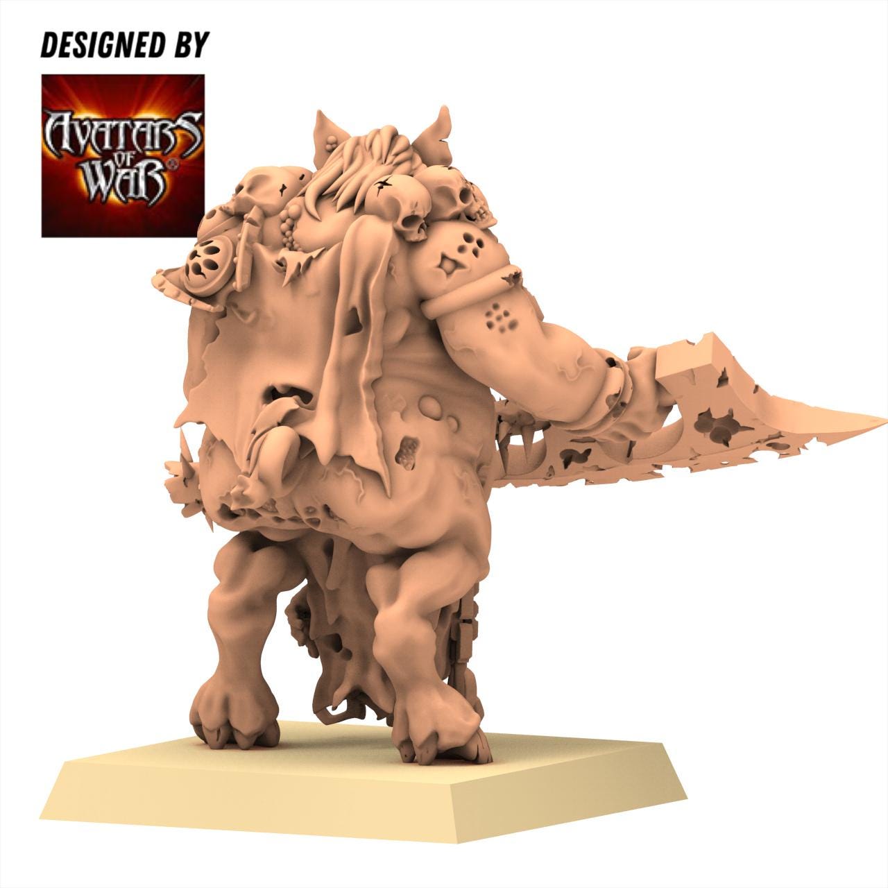 Beastmen - Lord of Pestilence - 28&32mm scale - Avatar of War