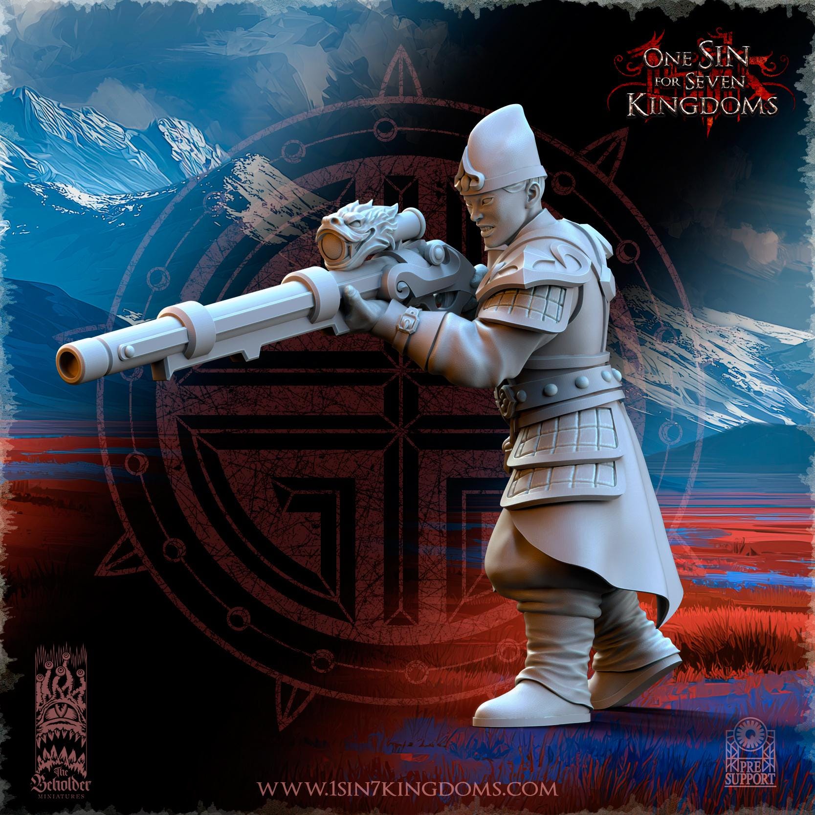 East Empire - Eternal Ship - Astarii Dynasty - 28&32mm - The Beholder Miniatures