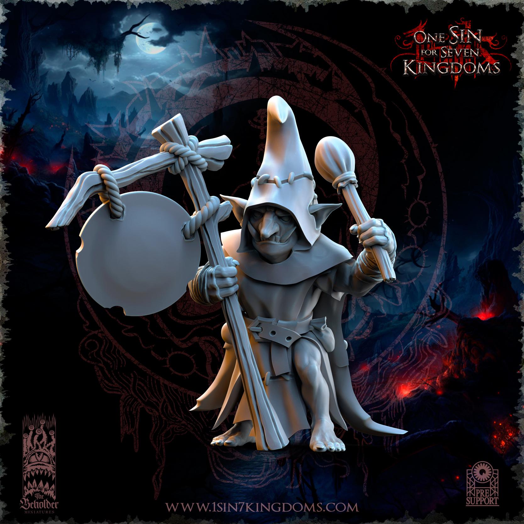 Orc & Goblin - Goblins Warriors - The Black horde - The Beholder Miniatures