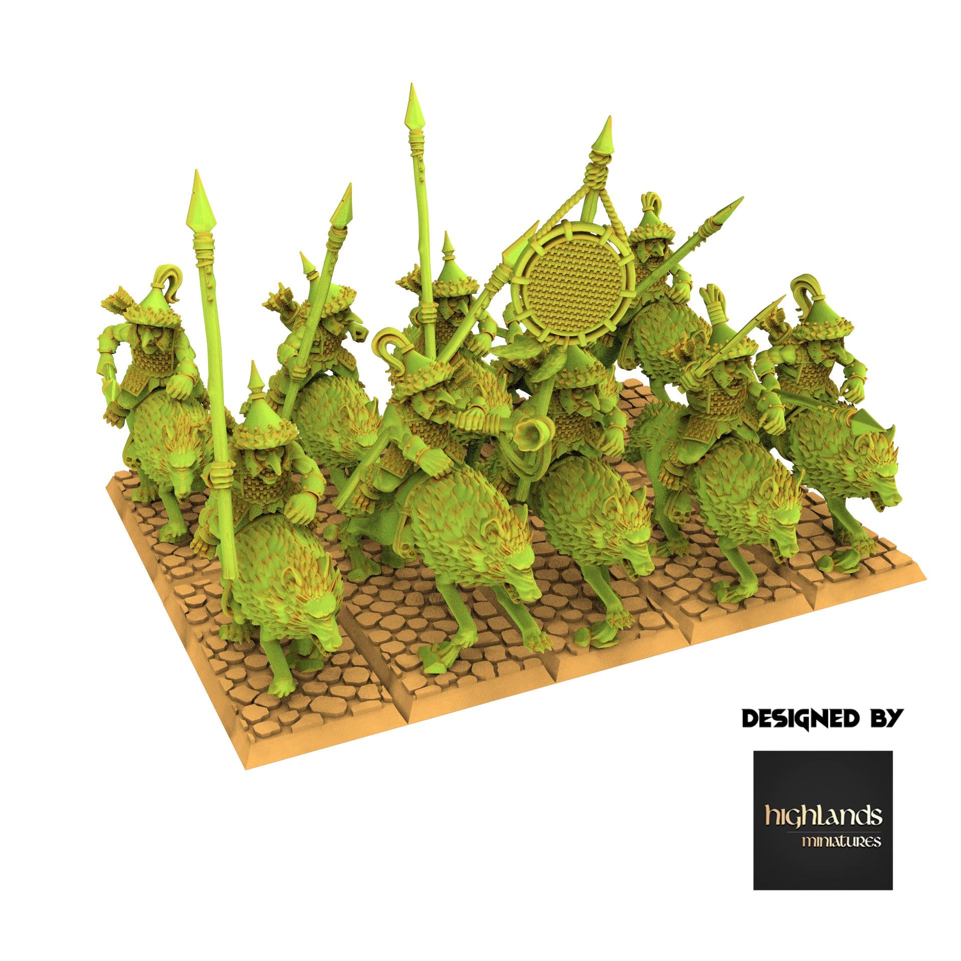 Orc & Goblin - Mounted Goblin - Steppe Goblin - Highlands Miniature