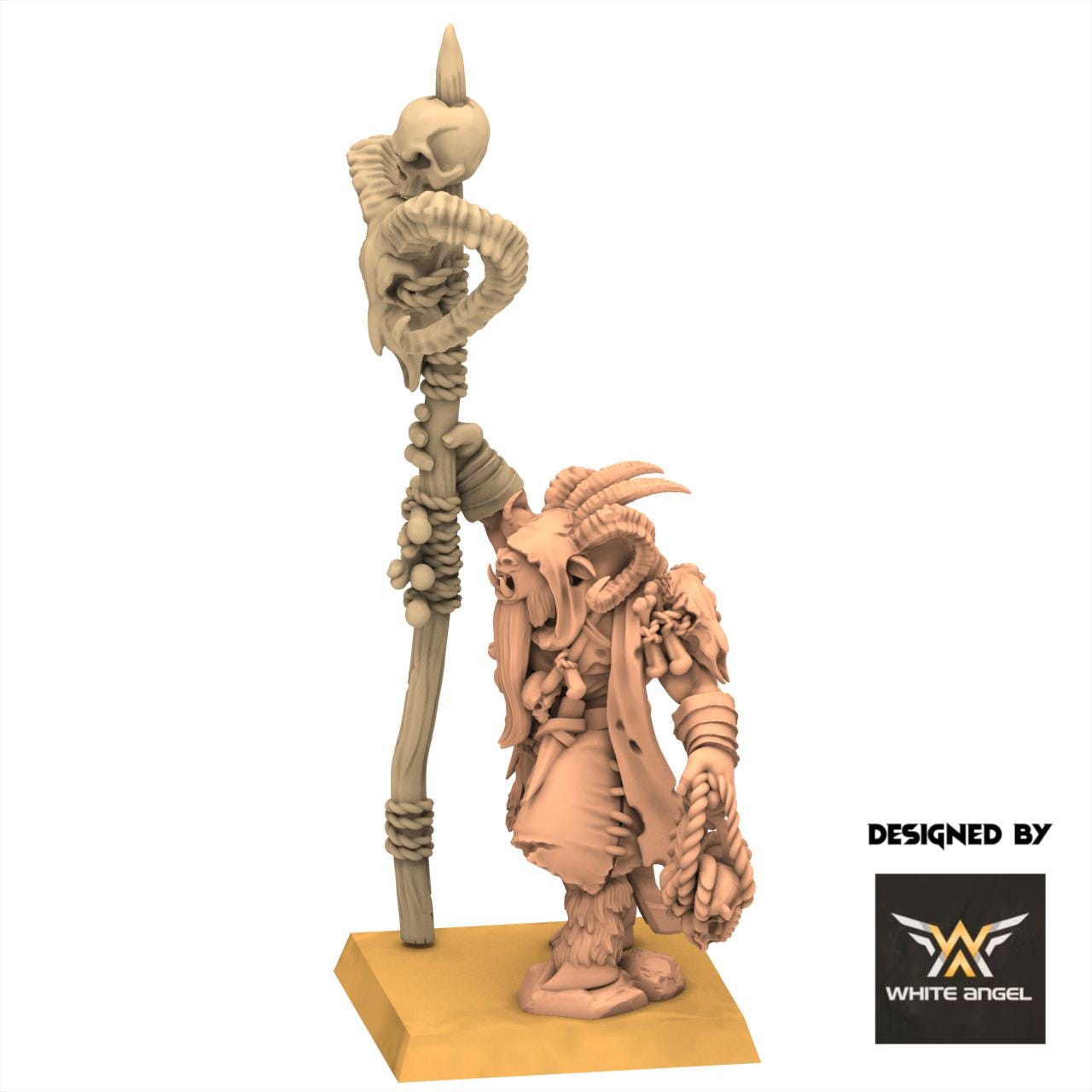 Beastmen - Great Shaman - White Angel Miniatures