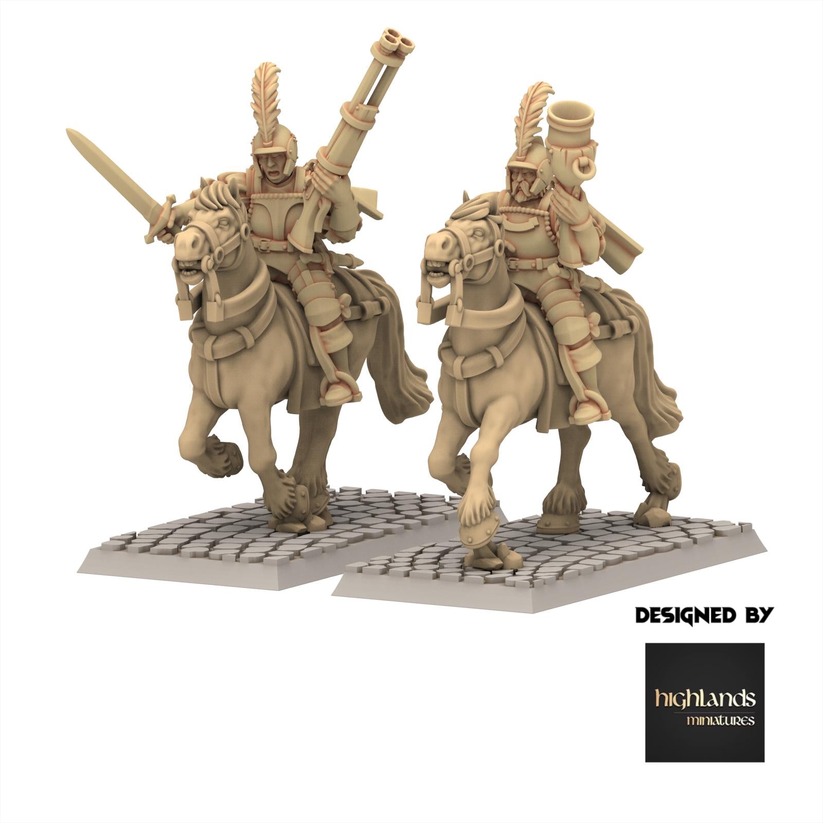 Imperial Fantasy - Pistoleer Repeater - Sunland - Highlands Miniatures