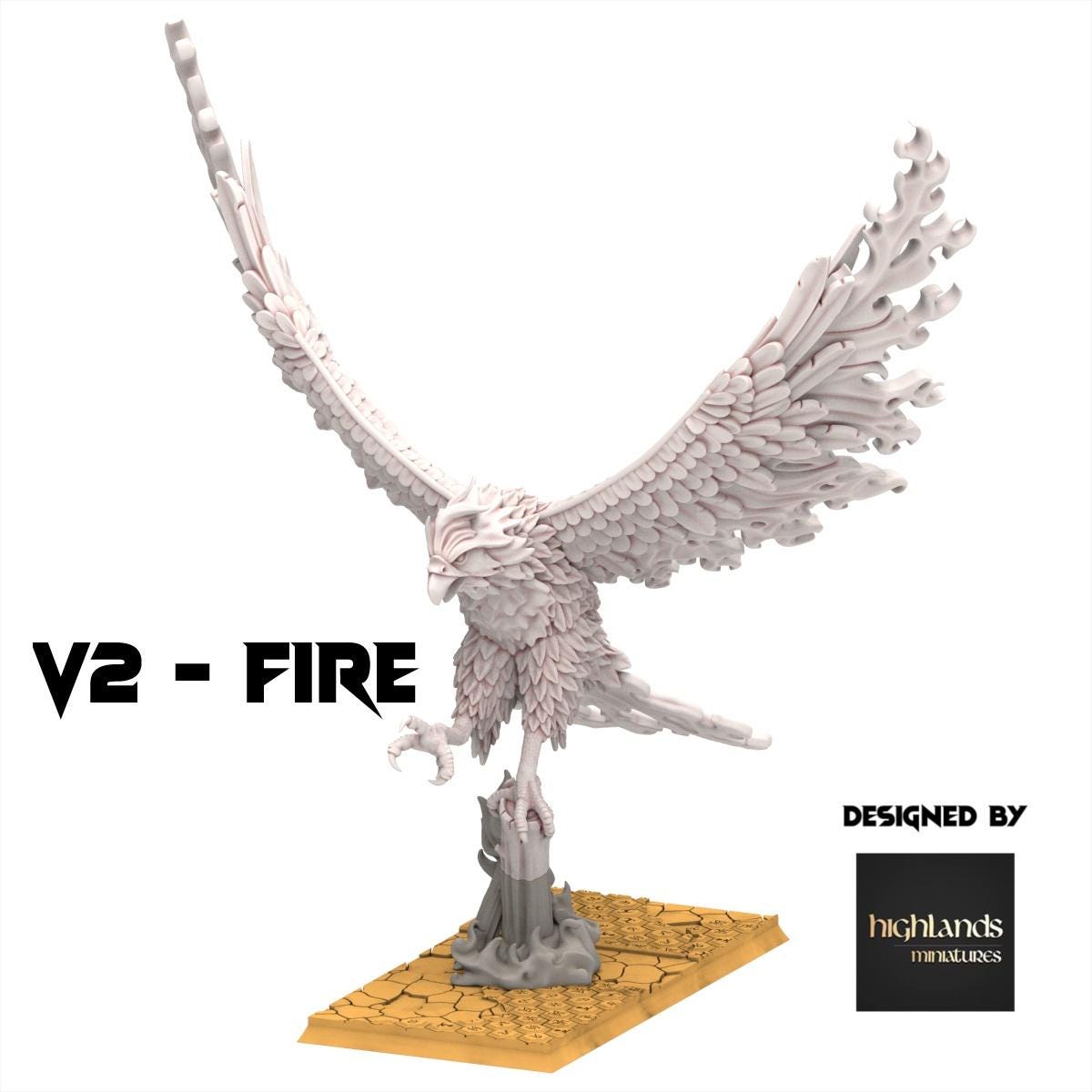 Hight Elves - Phoenix - AEGEAN - Highlands Miniatures