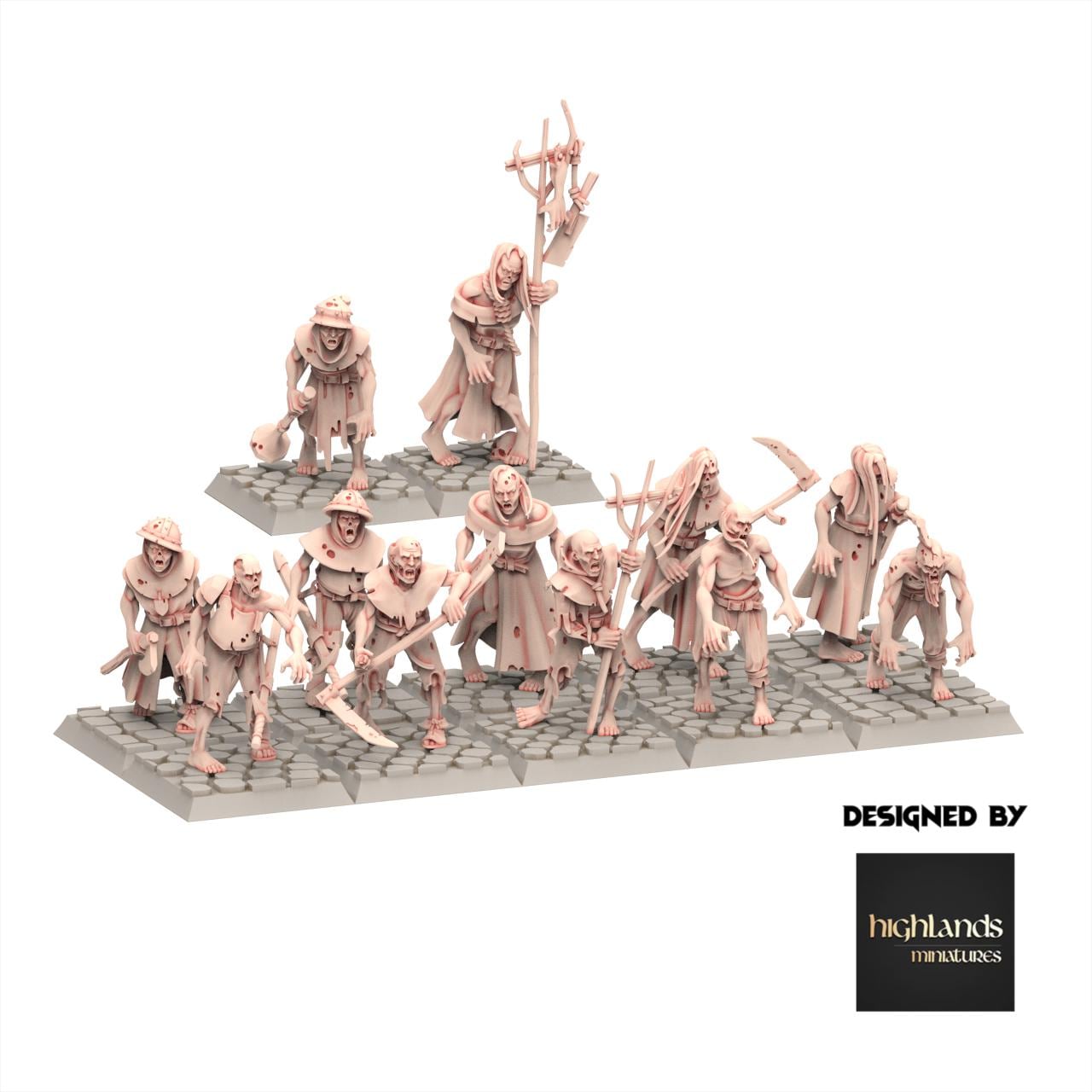 Undead - Zombies - Transilvanya - Highlands Miniatures