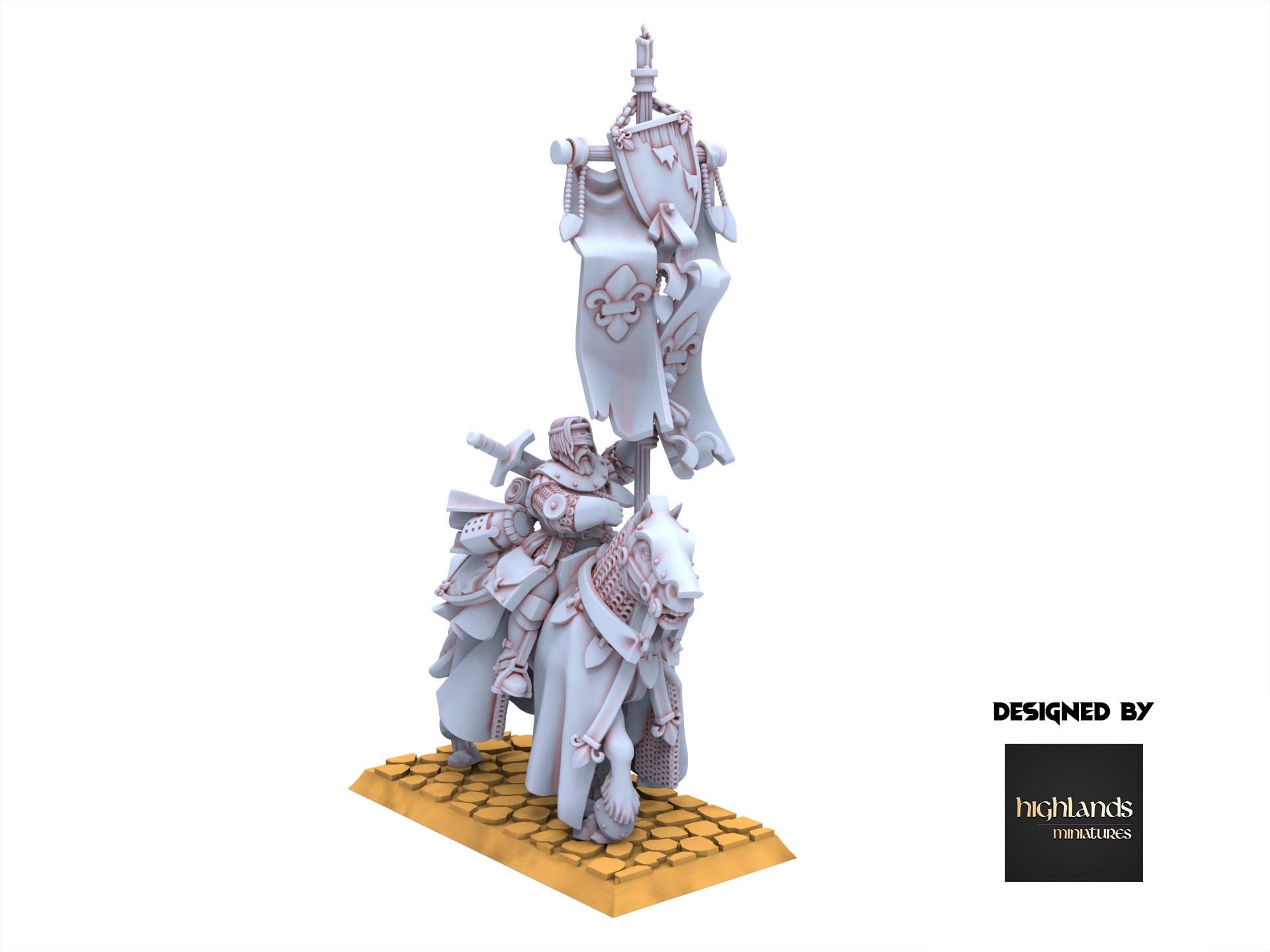 Arthurian Knights - Questing Knights - Gallia - Highlands Miniatures