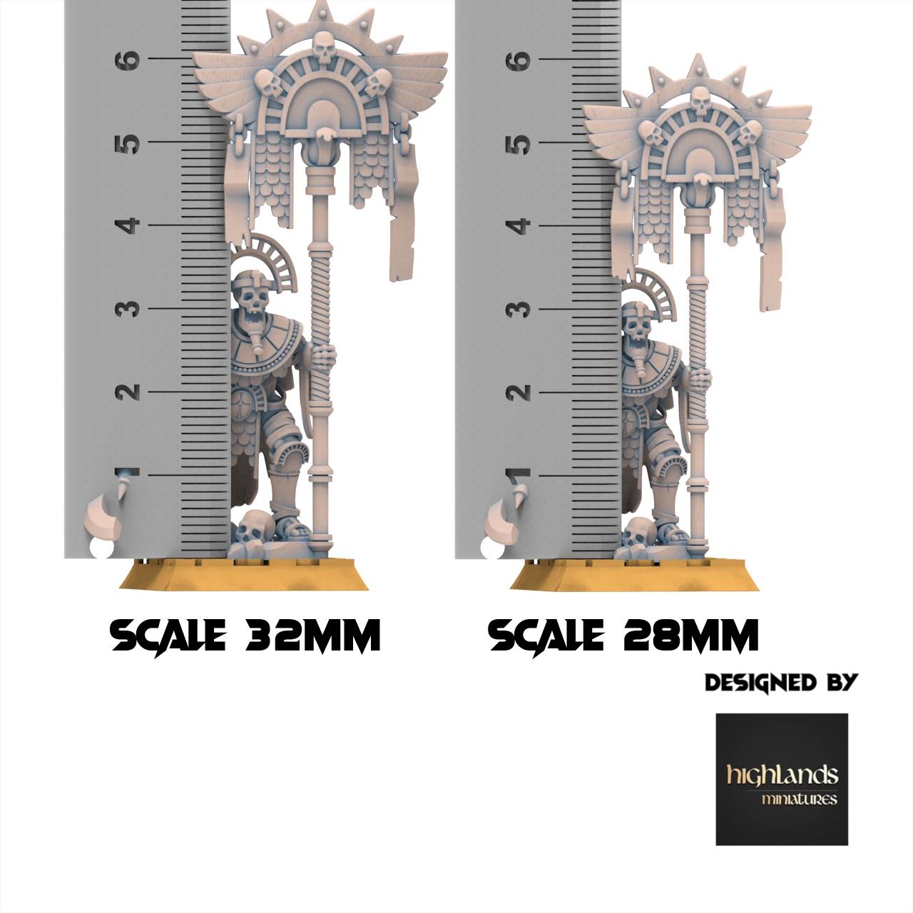 Eternal Dynasties - Eternal Pharaoh Banner - Eternal Dynasties - Highlands Miniatures
