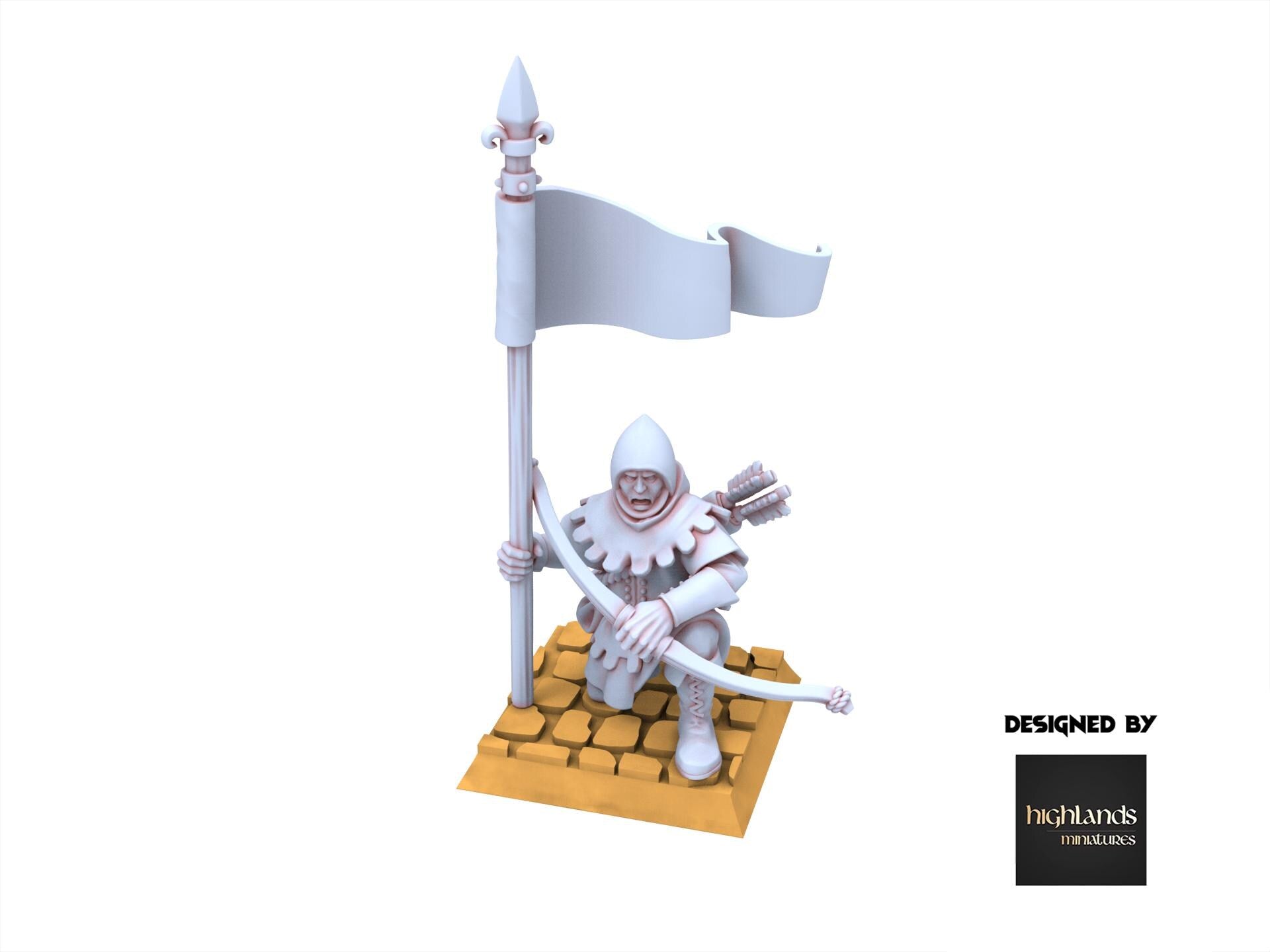 Arthurian Knights - Sherwood Archers & Heroes - Gallia - Highlands Miniatures