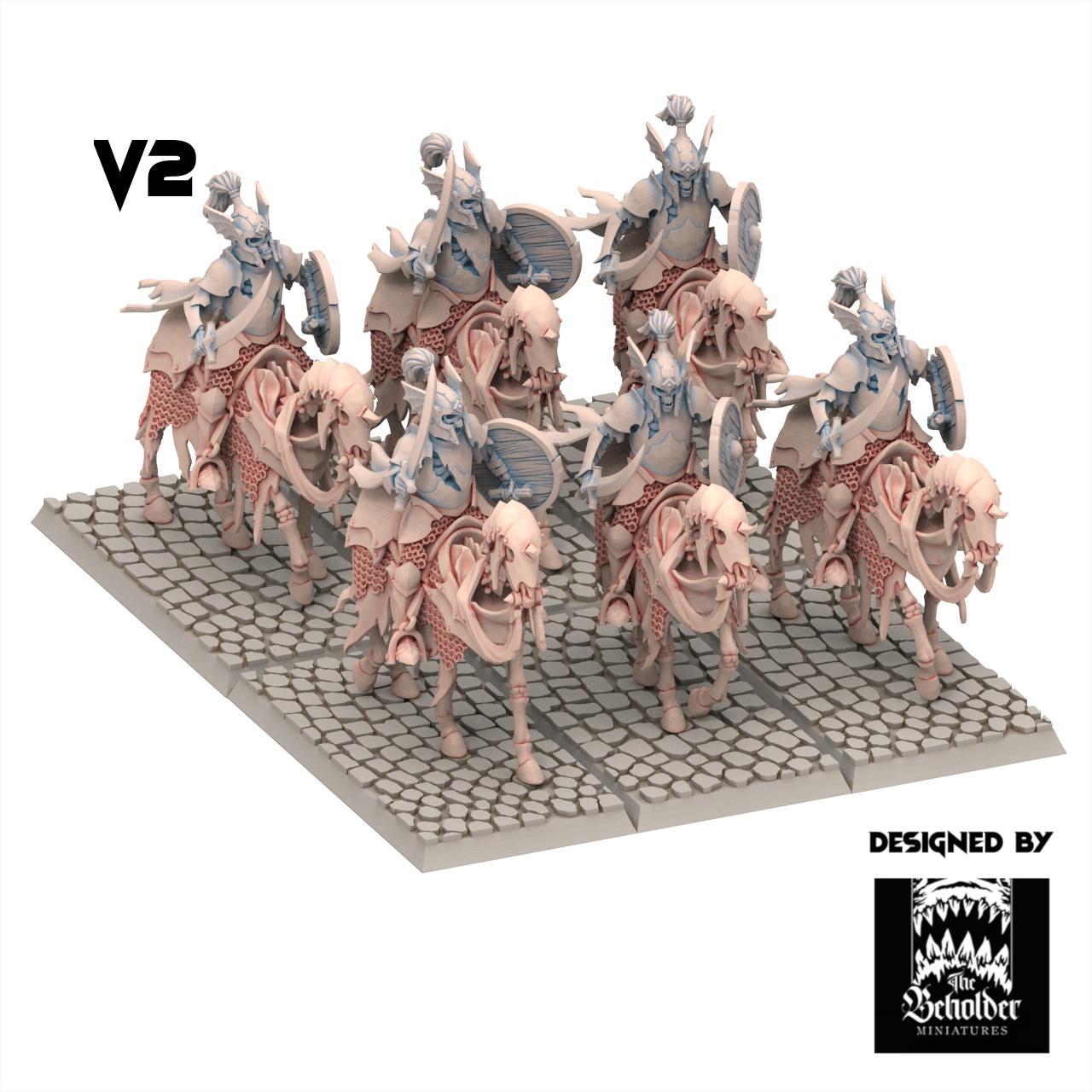 Undead 32/28mm - Grave Knights - Undying Legions - The Beholder Miniatures