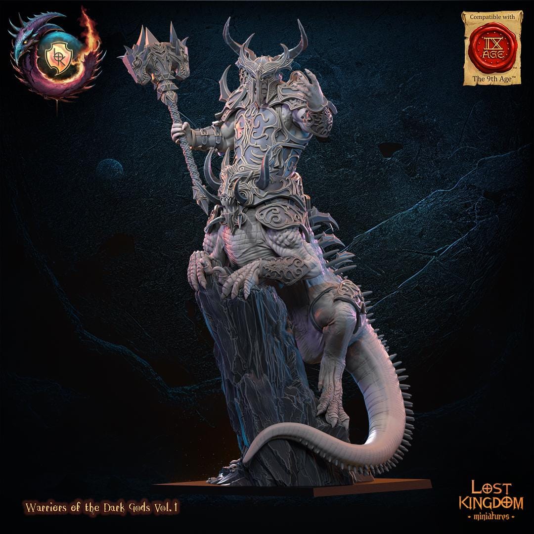 Fantasy Chaos - Ancient Feldrak - Lost Kingdom Miniatures