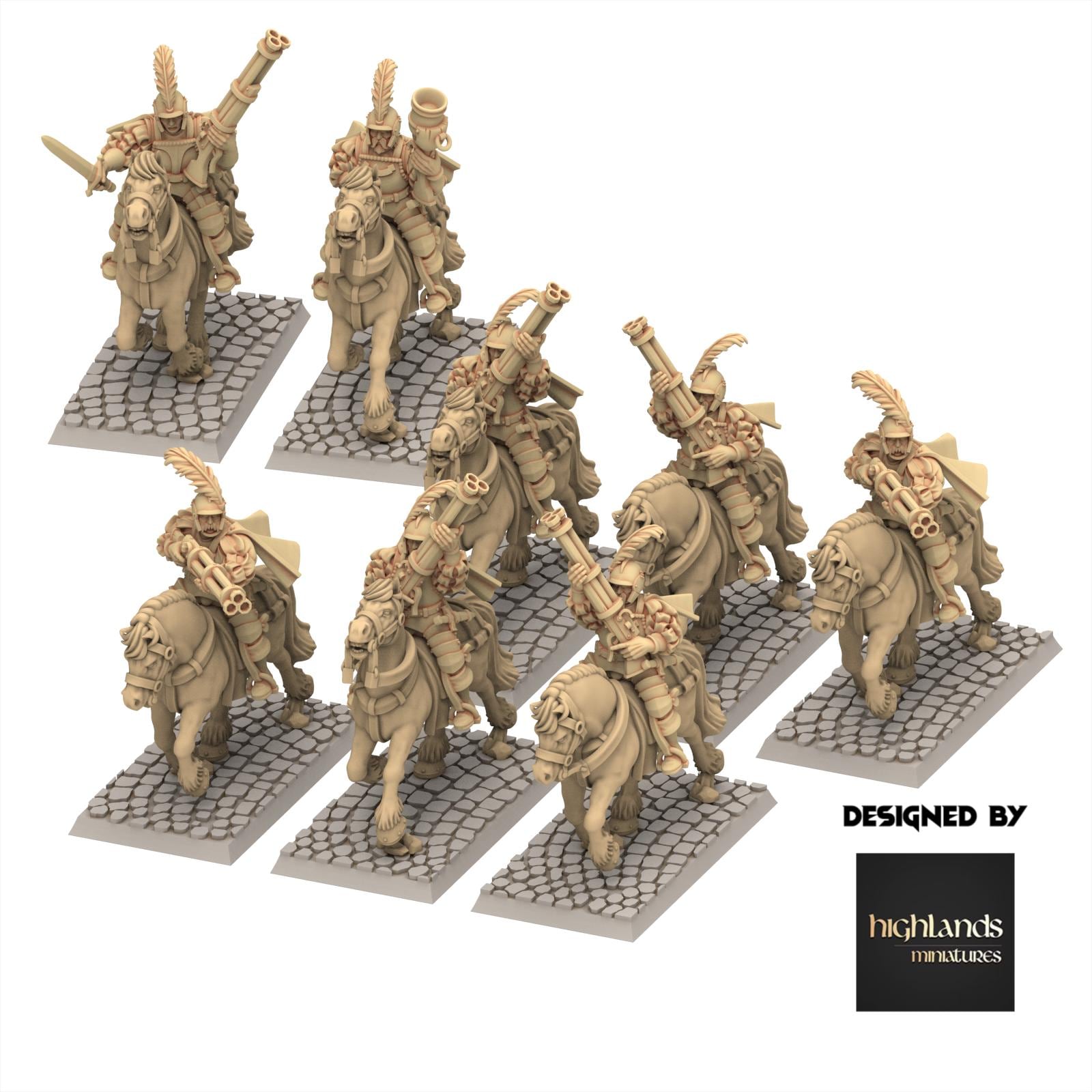 Imperial Fantasy - Pistoleer Repeater - Sunland - Highlands Miniatures