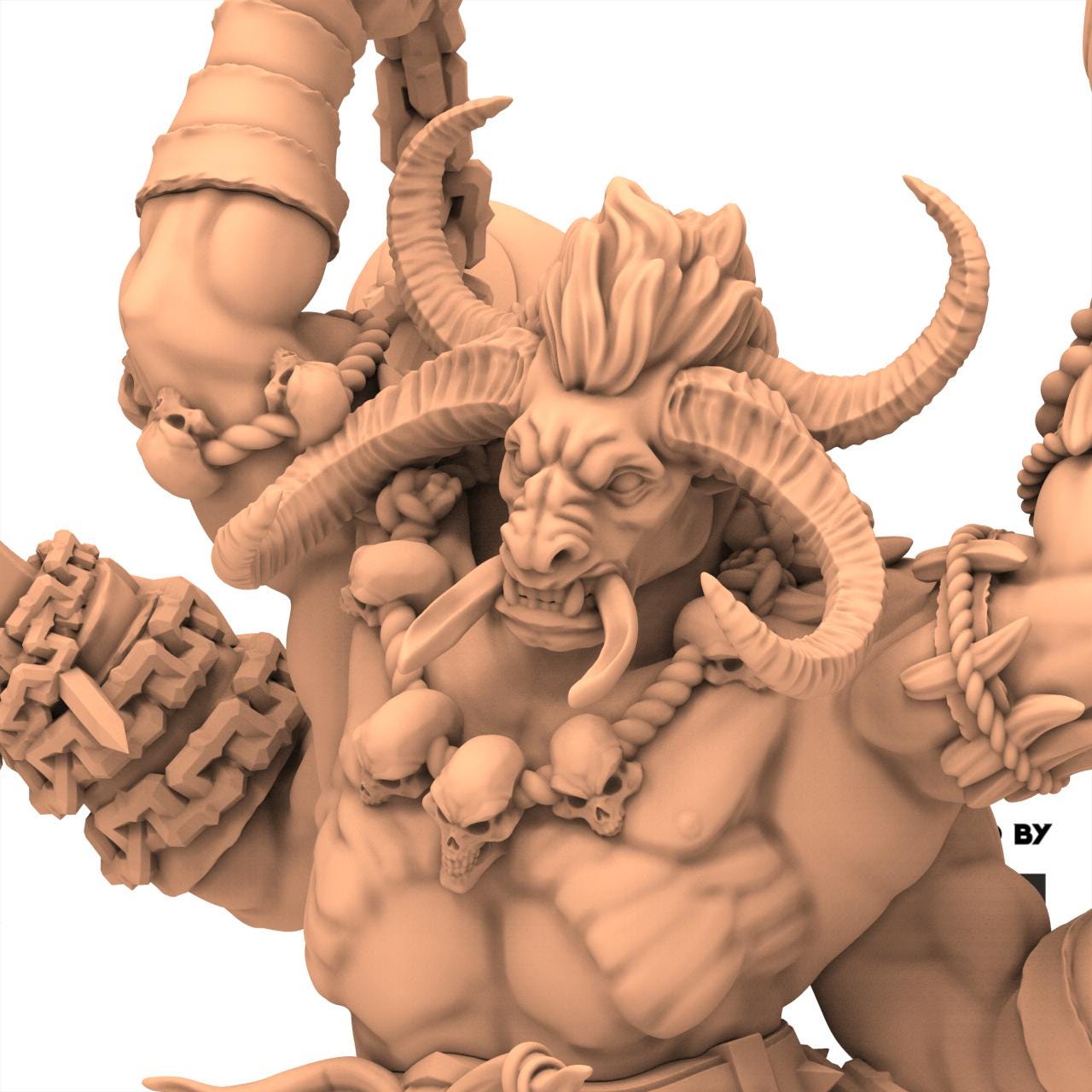 Beastmen - Beast Tetrarca - White Angel Miniatures