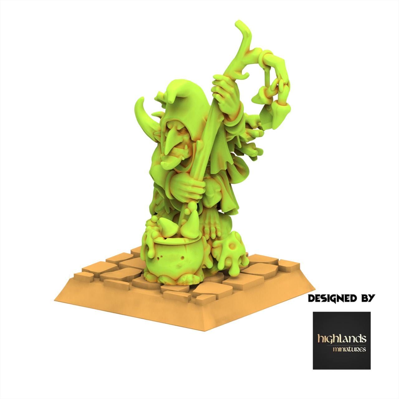 Orc & Goblin - Swamp Shaman - Goblin tribes - Highlands Miniature