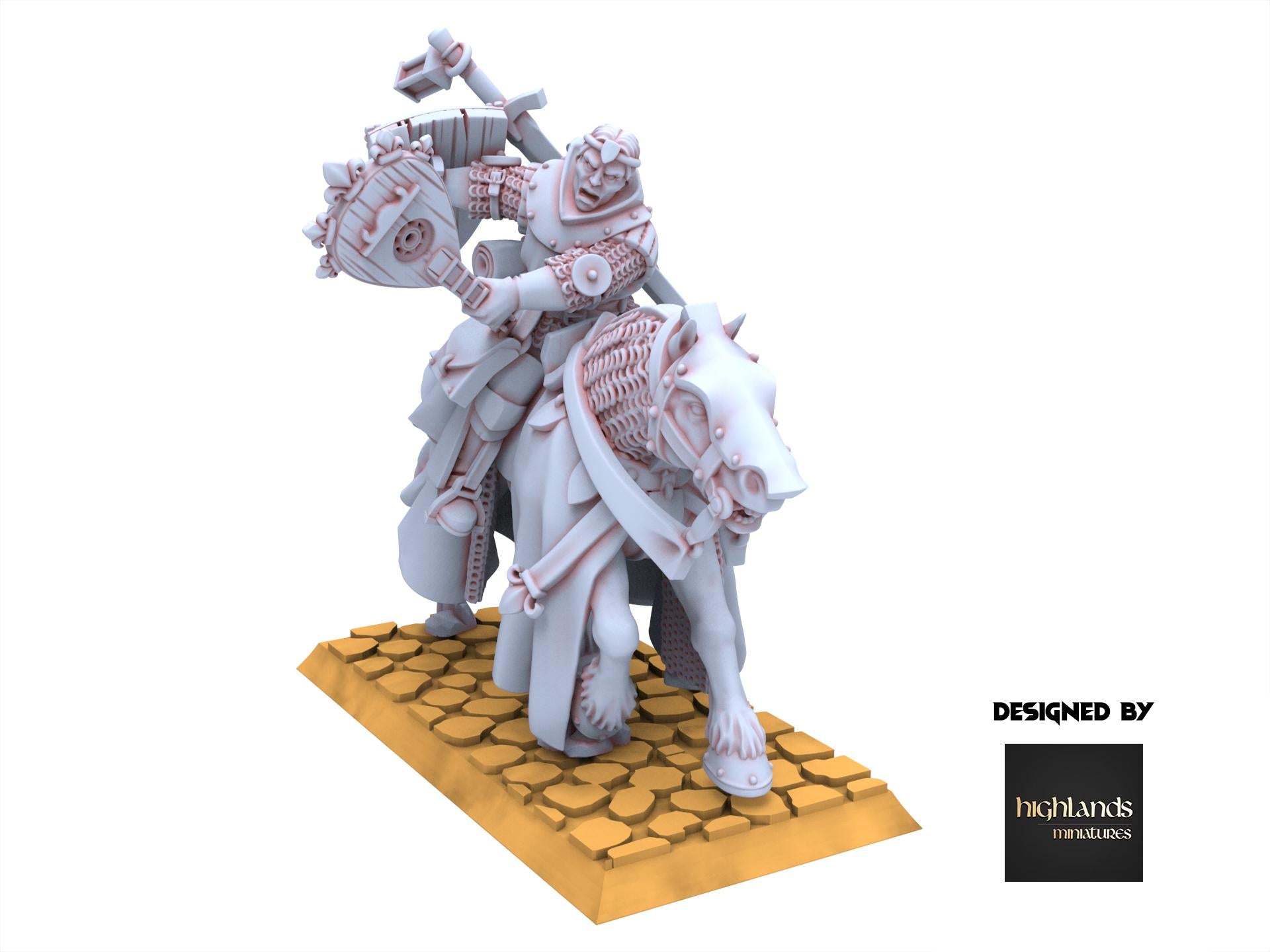 Arthurian Knights - Questing Knights - Gallia - Highlands Miniatures