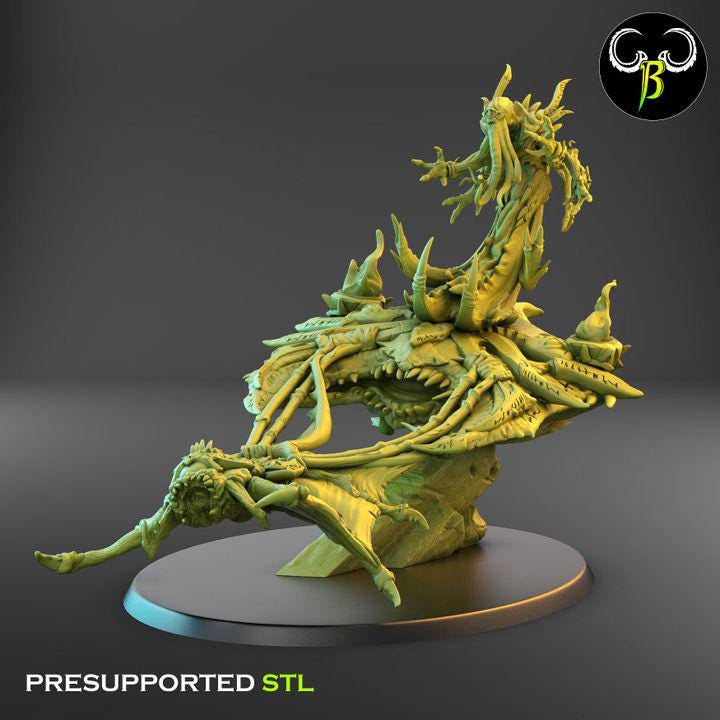 Demon - Fire Altar - Dark Legions - ClayBeastCreation