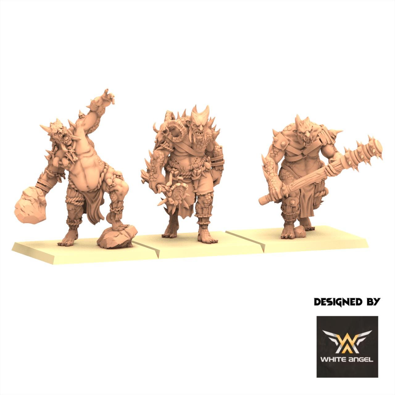 Beastmen - Infernal Troll - White Angel Miniatures